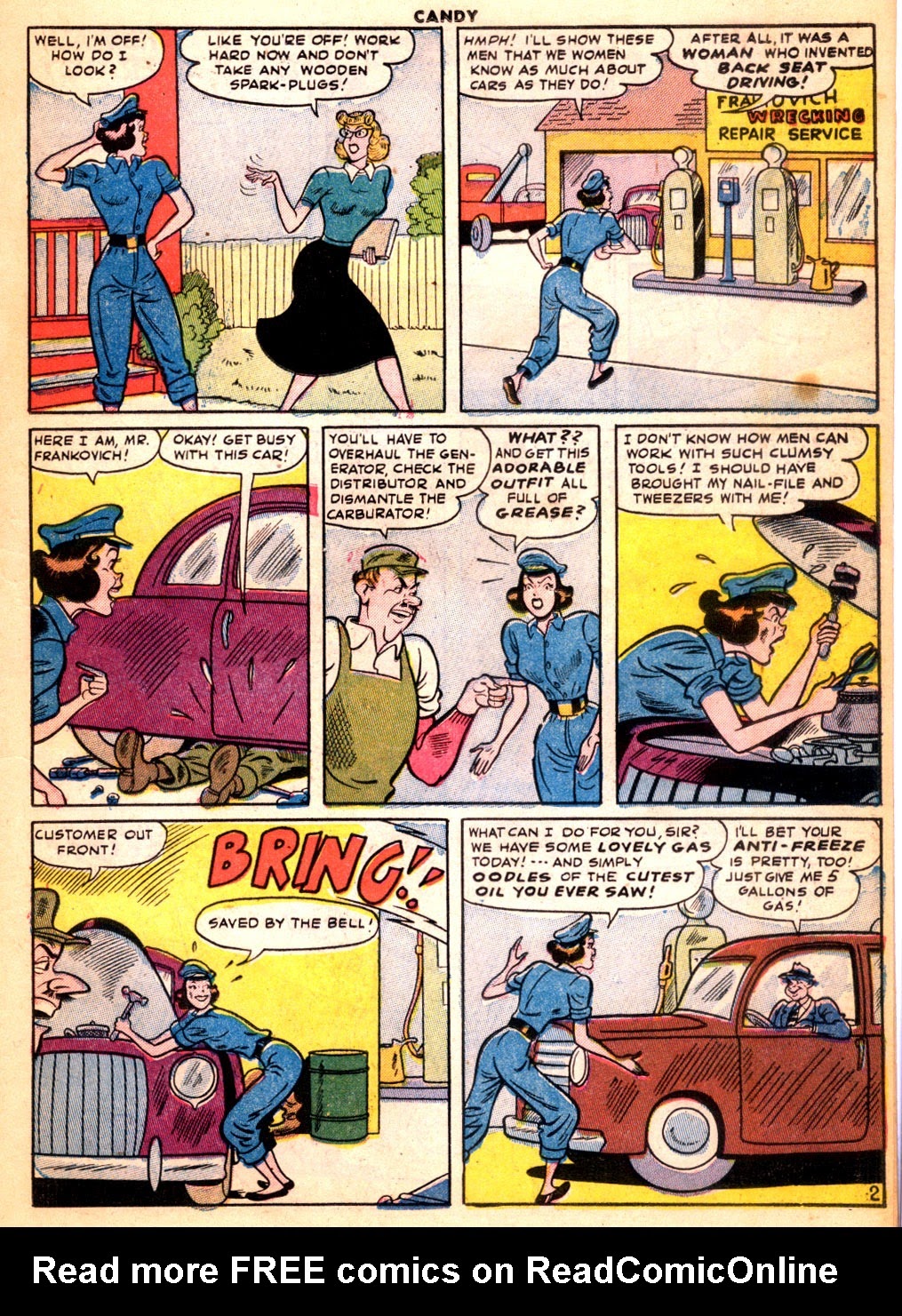 Read online Candy comic -  Issue #47 - 15