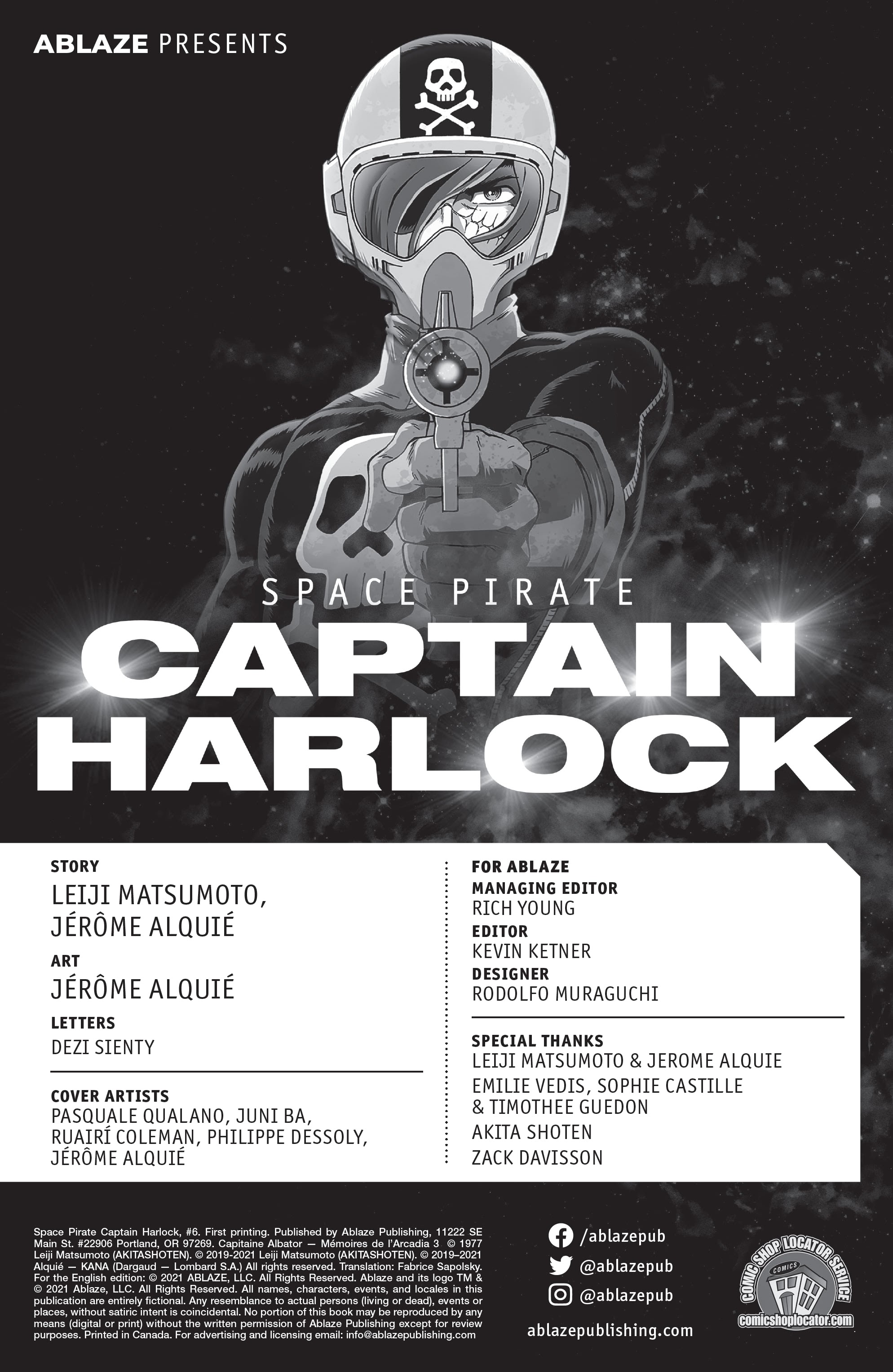 Read online Space Pirate Captain Harlock comic -  Issue #6 - 2