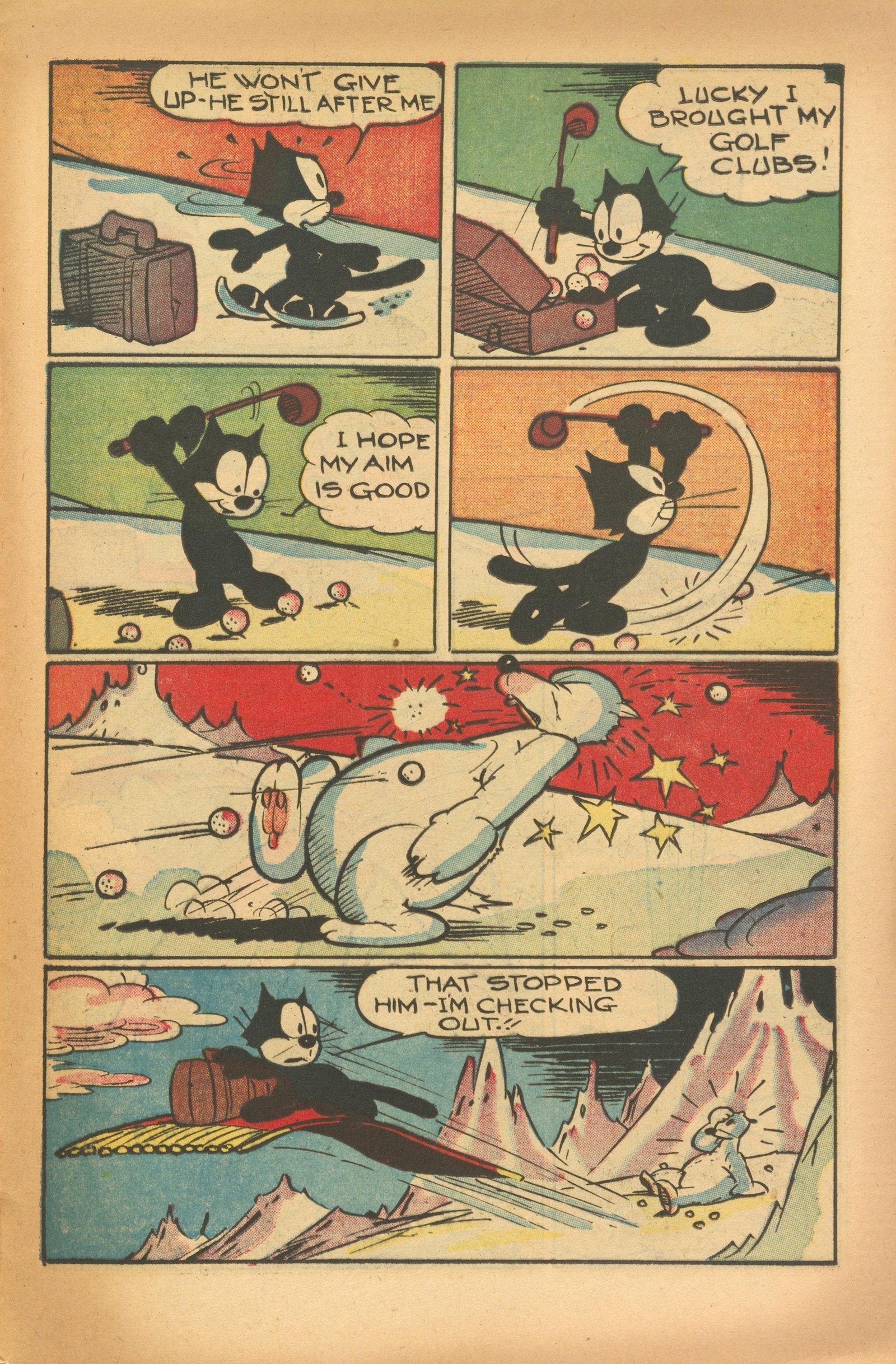 Read online Felix the Cat (1951) comic -  Issue #25 - 25