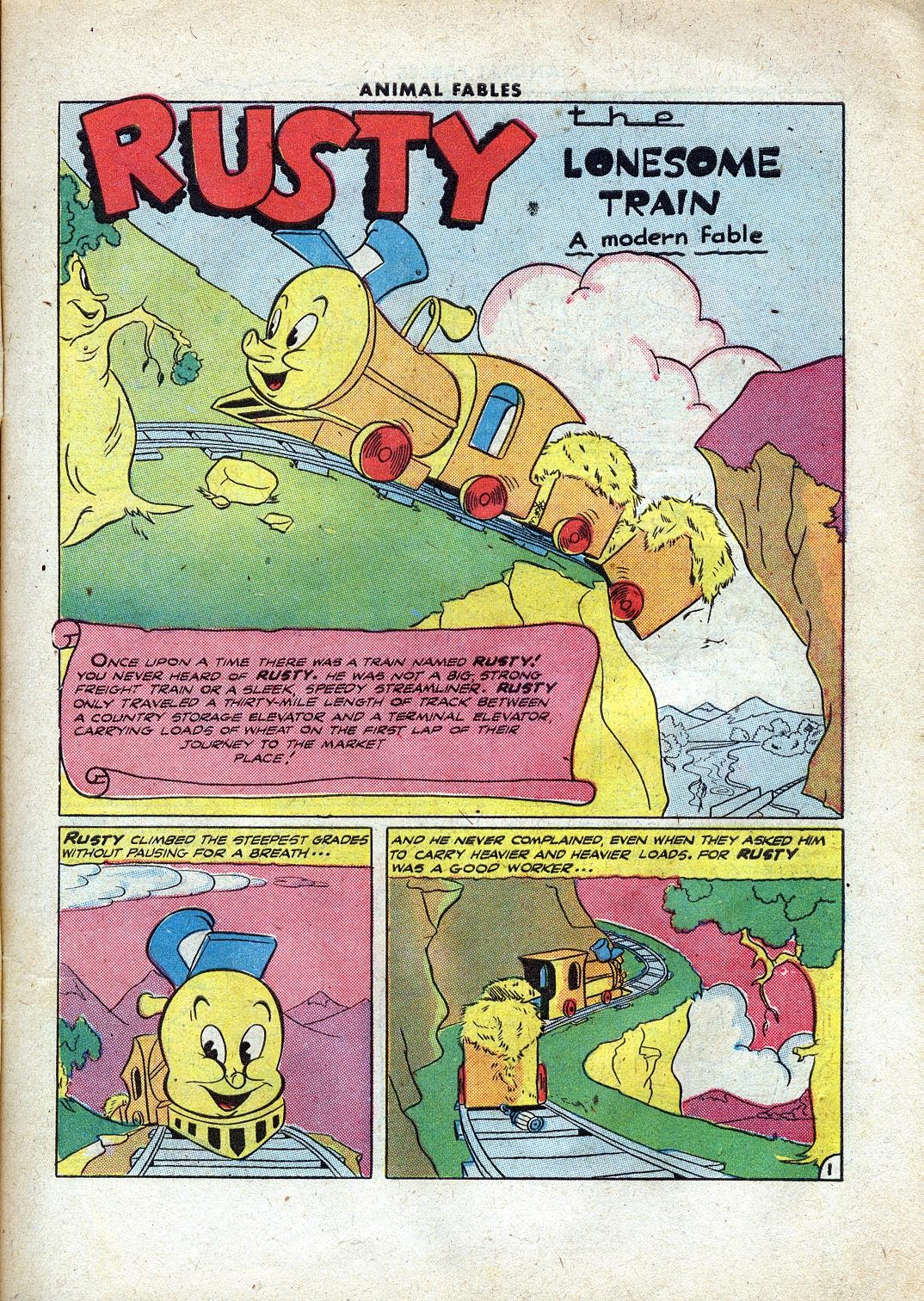 Read online Animal Fables comic -  Issue #7 - 12