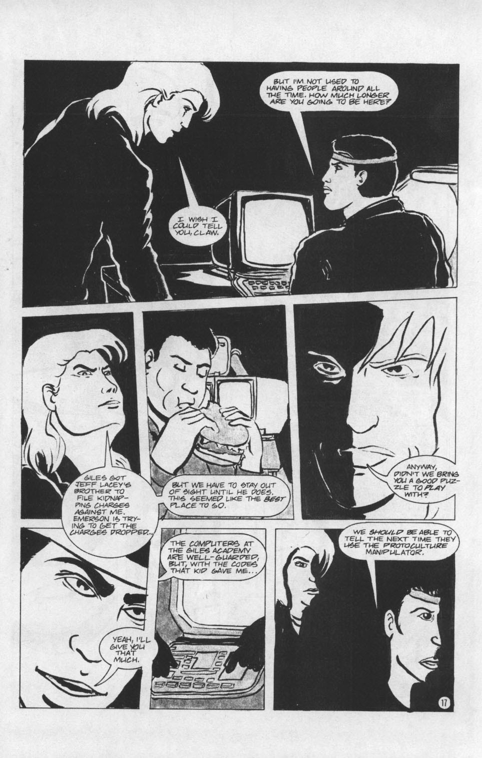 Read online Robotech II: The Sentinels - CyberPirates comic -  Issue #4 - 19