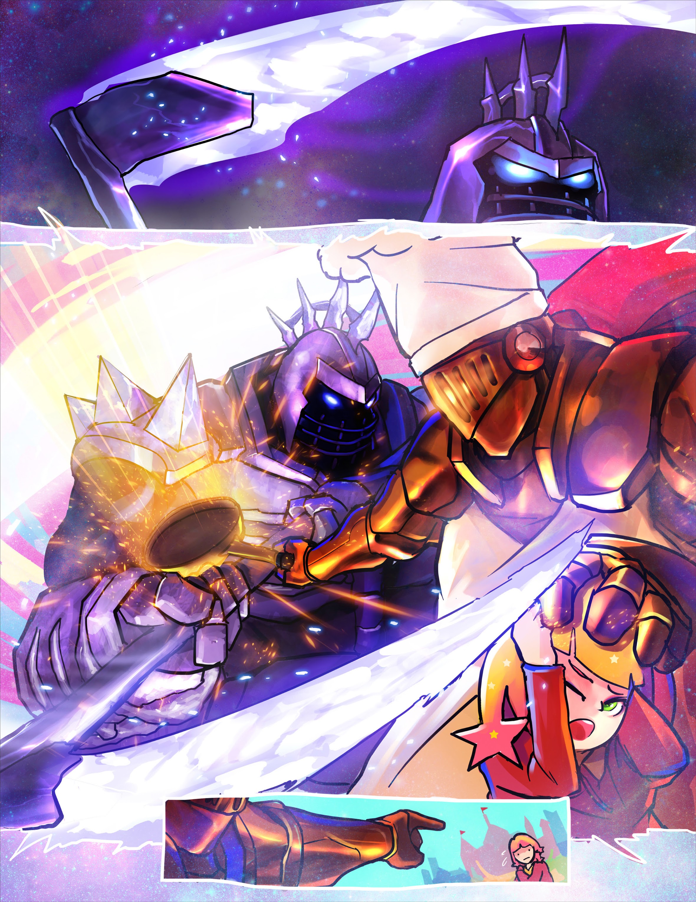Read online Starpunch Girl comic -  Issue #3 - 9
