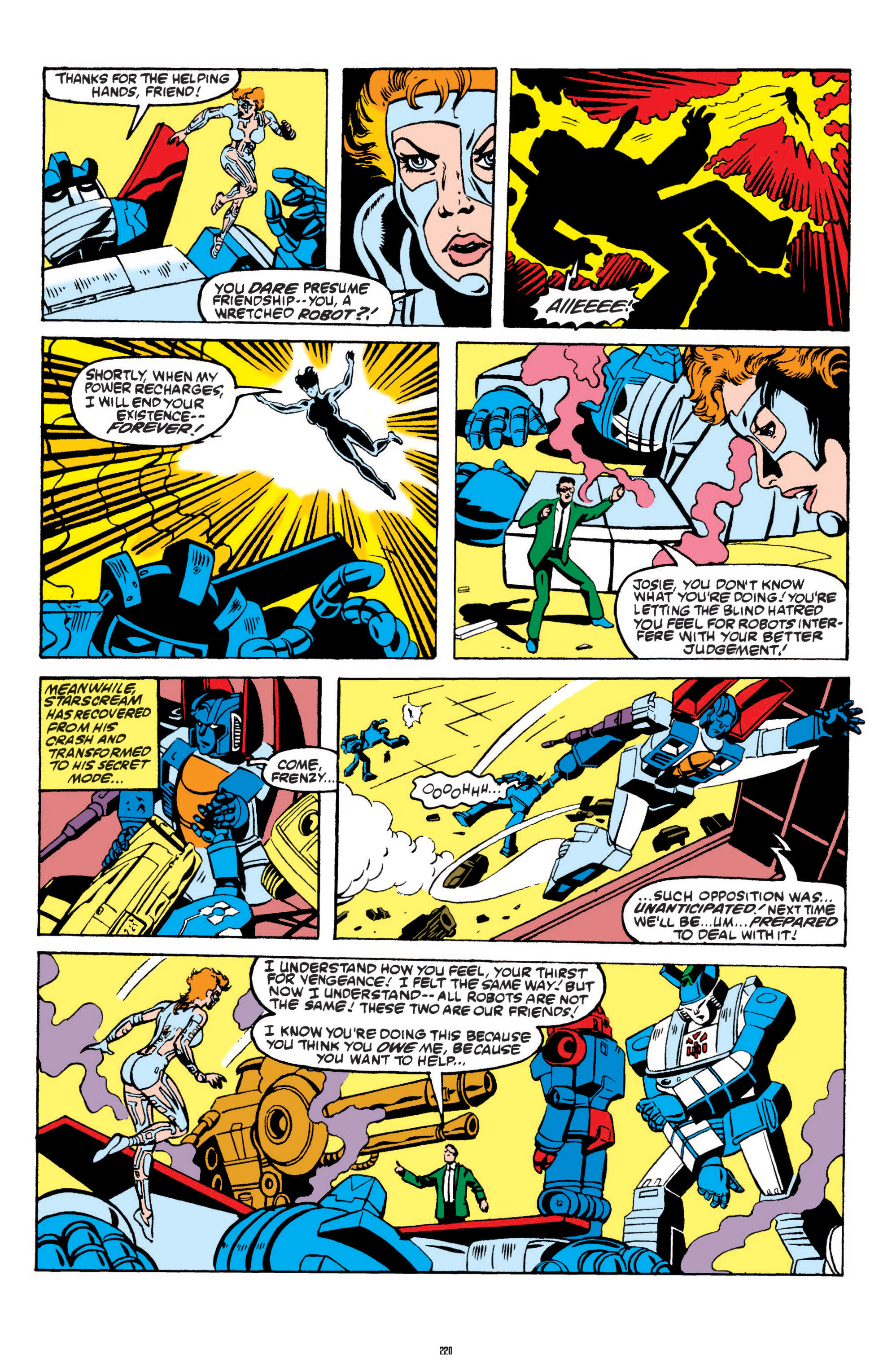 Read online The Transformers Classics comic -  Issue # TPB 1 - 221