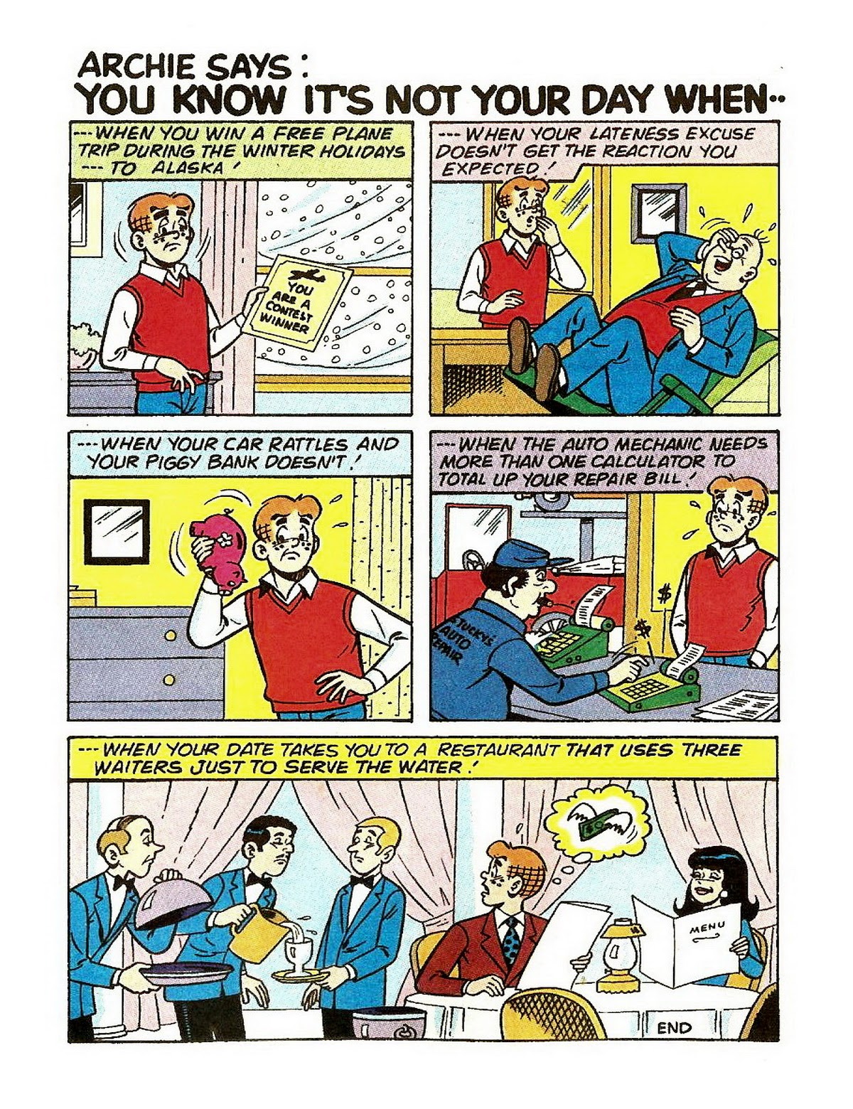Read online Archie's Double Digest Magazine comic -  Issue #64 - 92