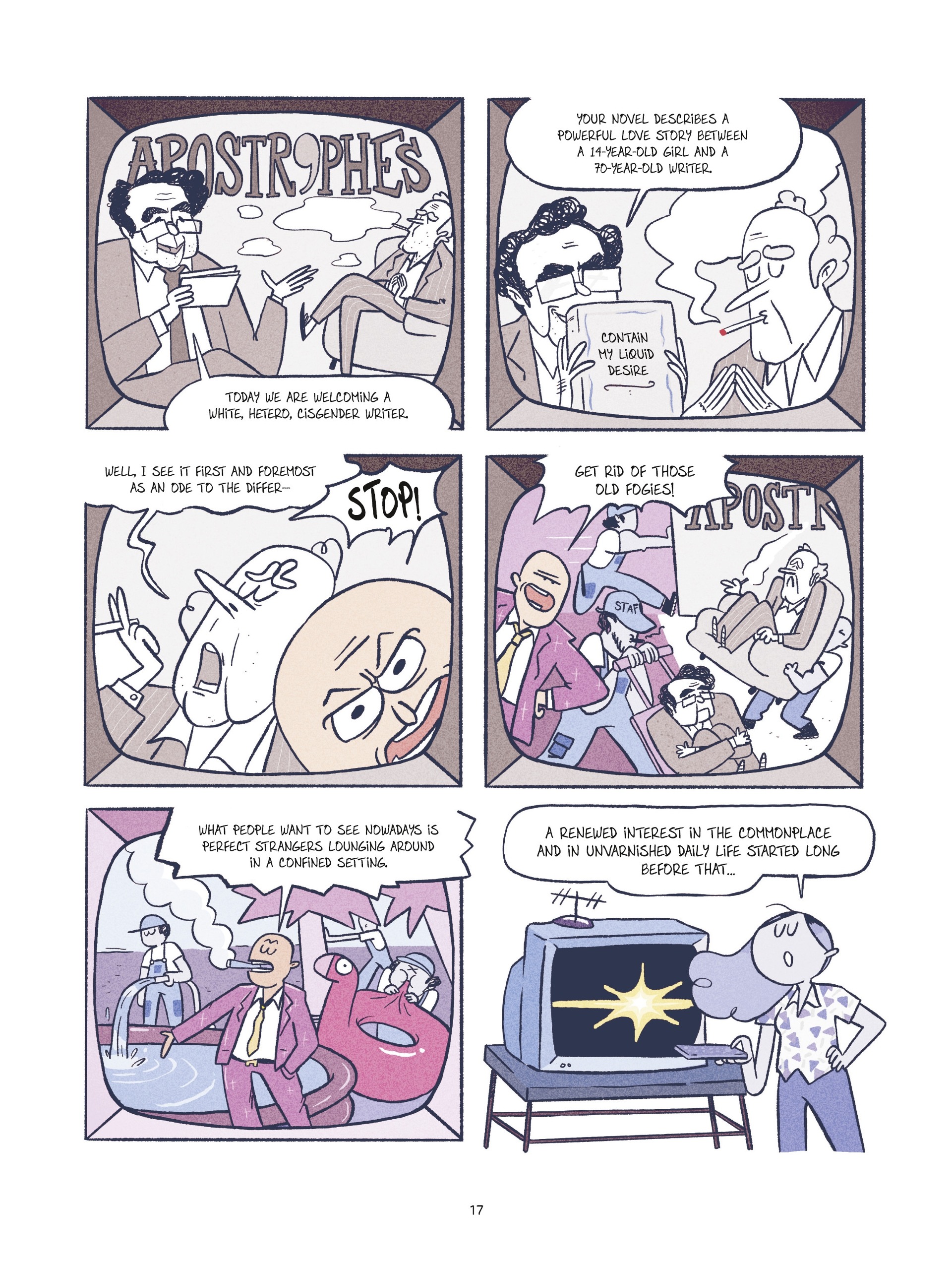 Read online Praising the Surface Behind the Scenes of Reality TV comic -  Issue # TPB - 14
