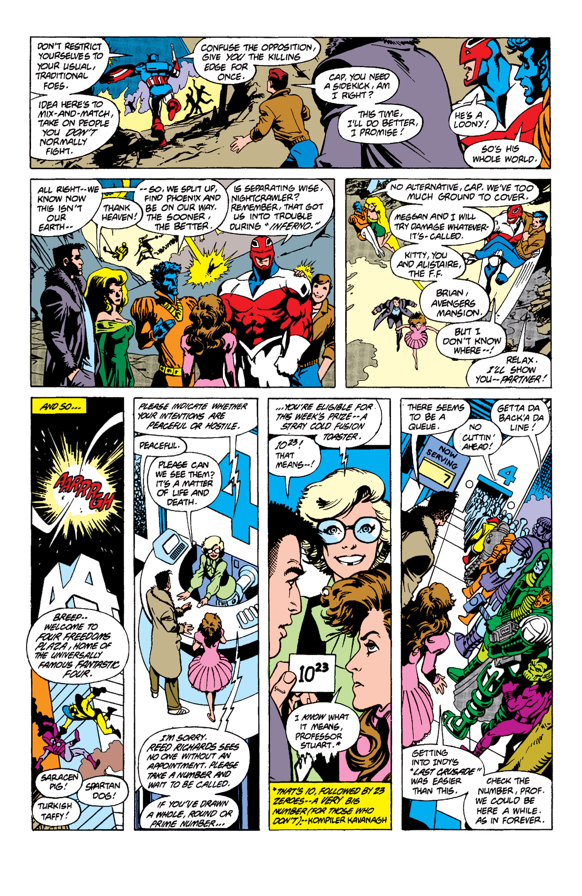 Read online Excalibur (1988) comic -  Issue #14 - 17