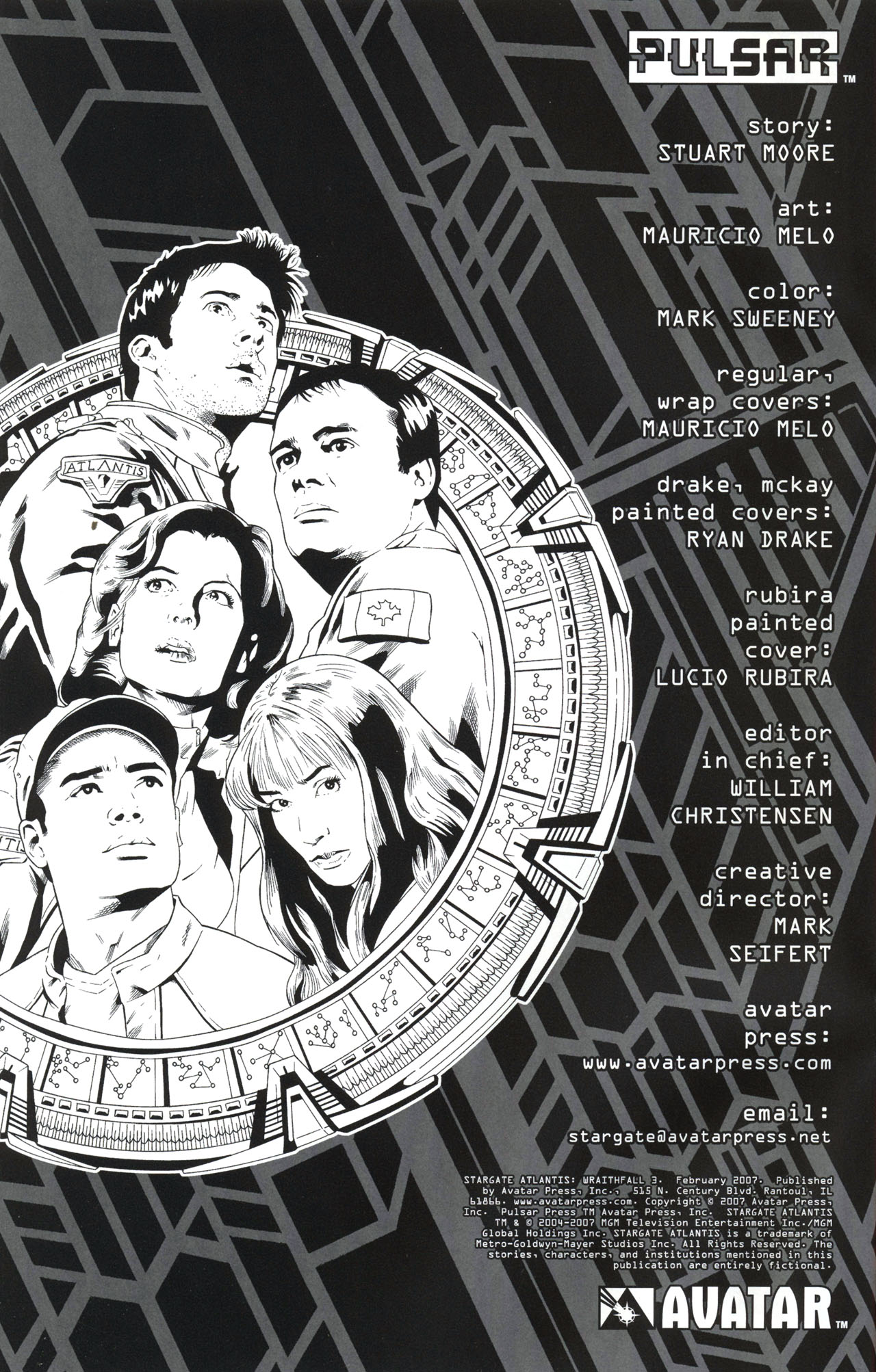 Read online Stargate Atlantis: Wraithfall comic -  Issue #3 - 7