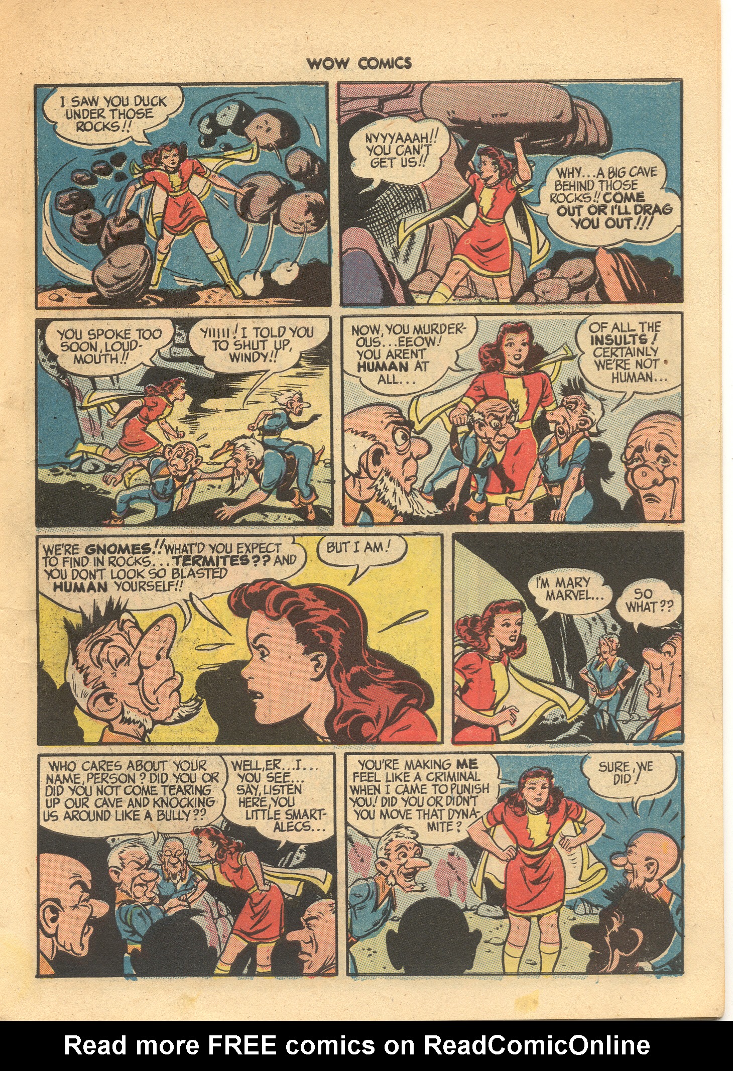 Read online Wow Comics comic -  Issue #33 - 7