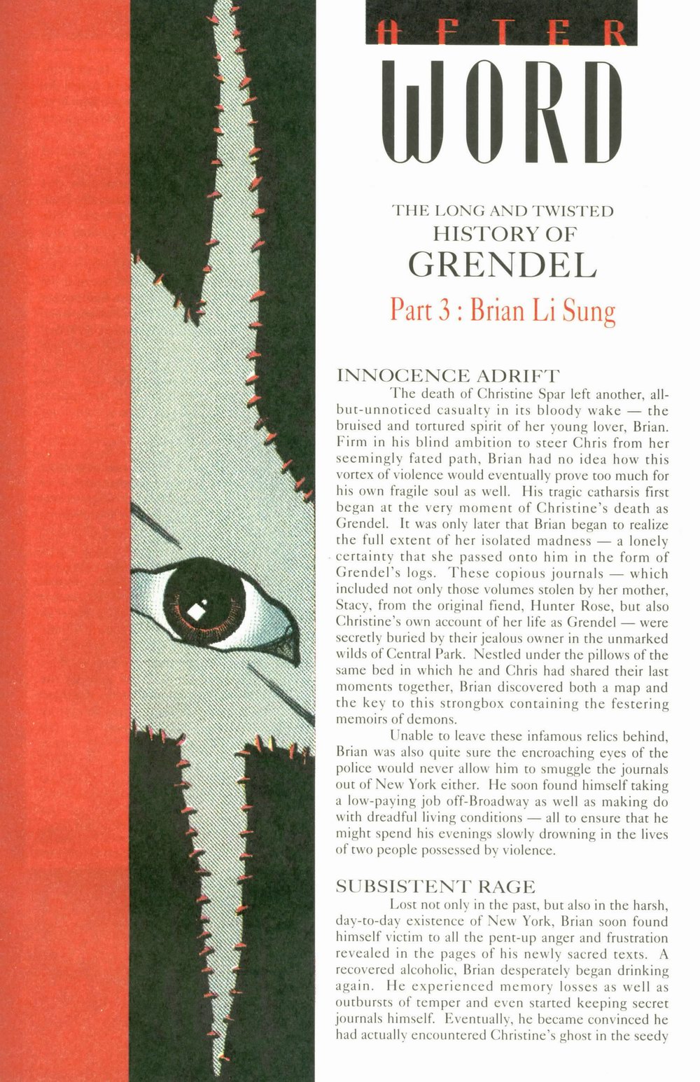 Read online Grendel: War Child comic -  Issue #5 - 27