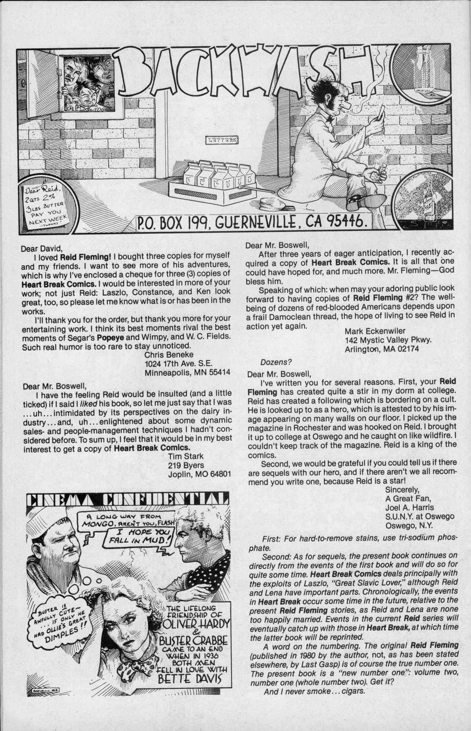 Read online Reid Fleming, World's Toughest Milkman (1986) comic -  Issue #1 - 30