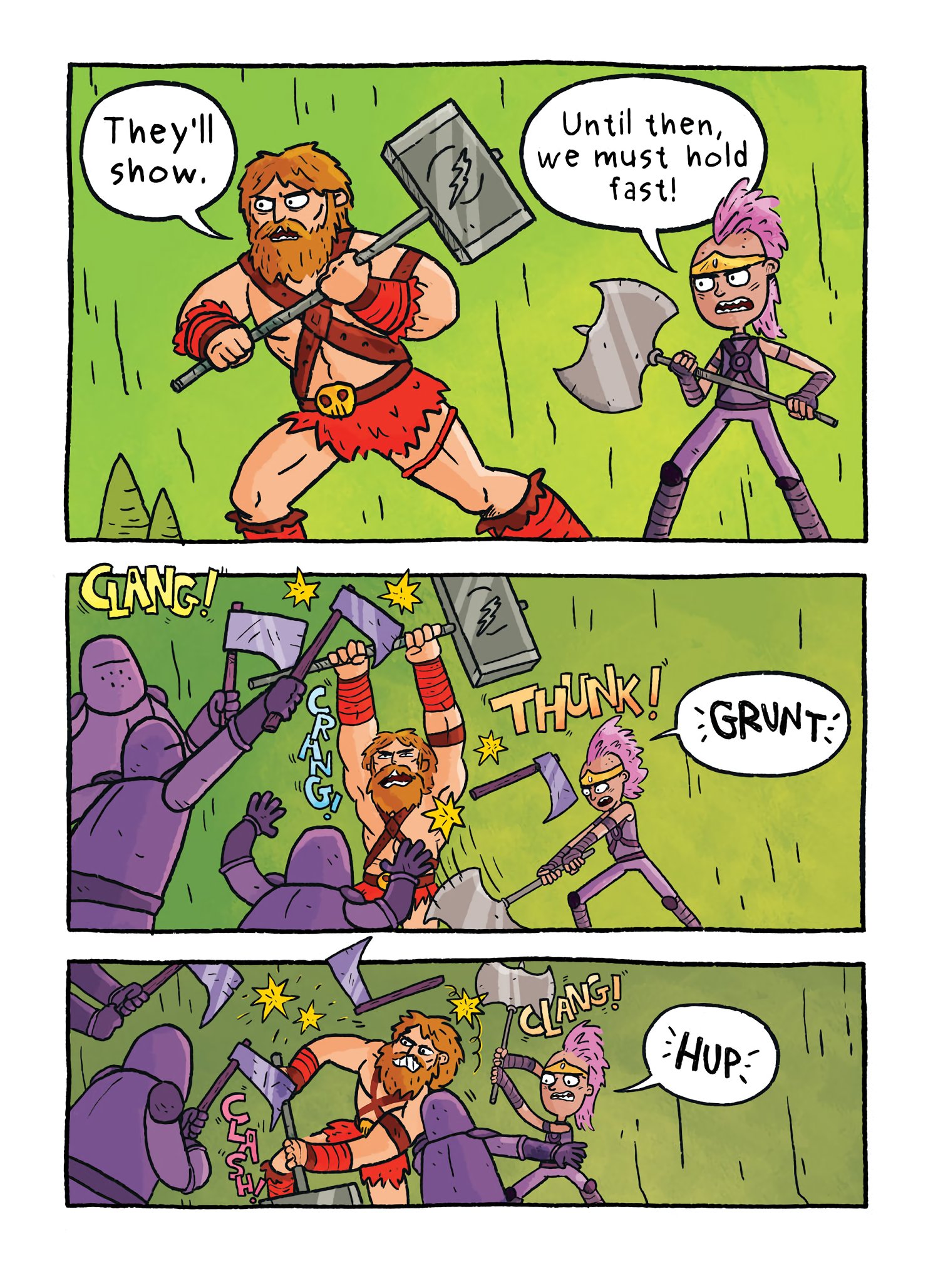 Read online Barb the Last Berzerker comic -  Issue # TPB 3 (Part 2) - 44