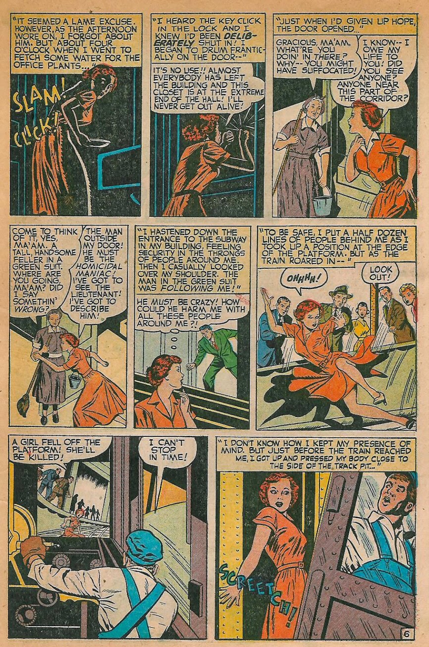 Read online Girl Comics (1949) comic -  Issue #6 - 23