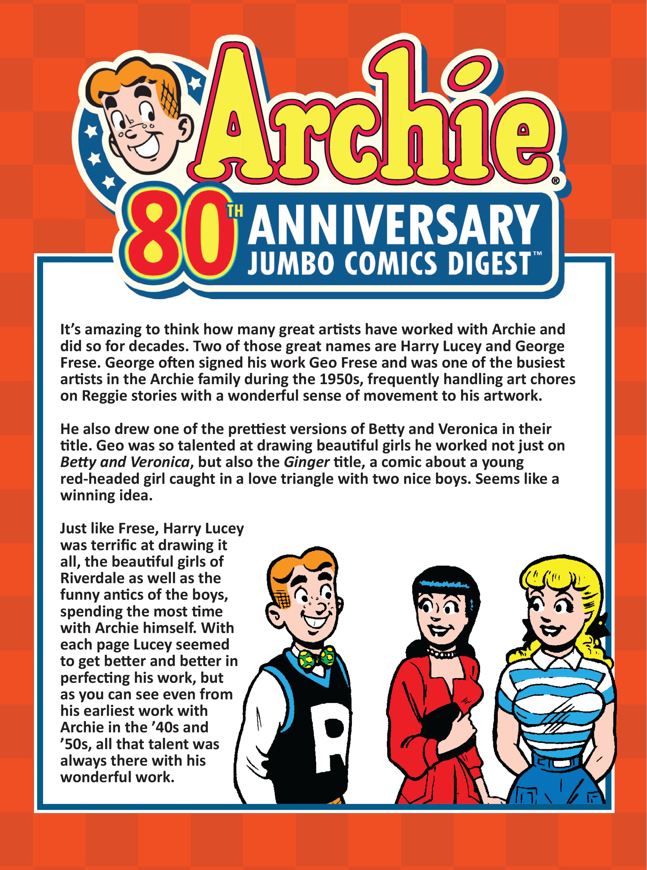 Read online Archie 80th Anniversary Digest comic -  Issue #2 - 142