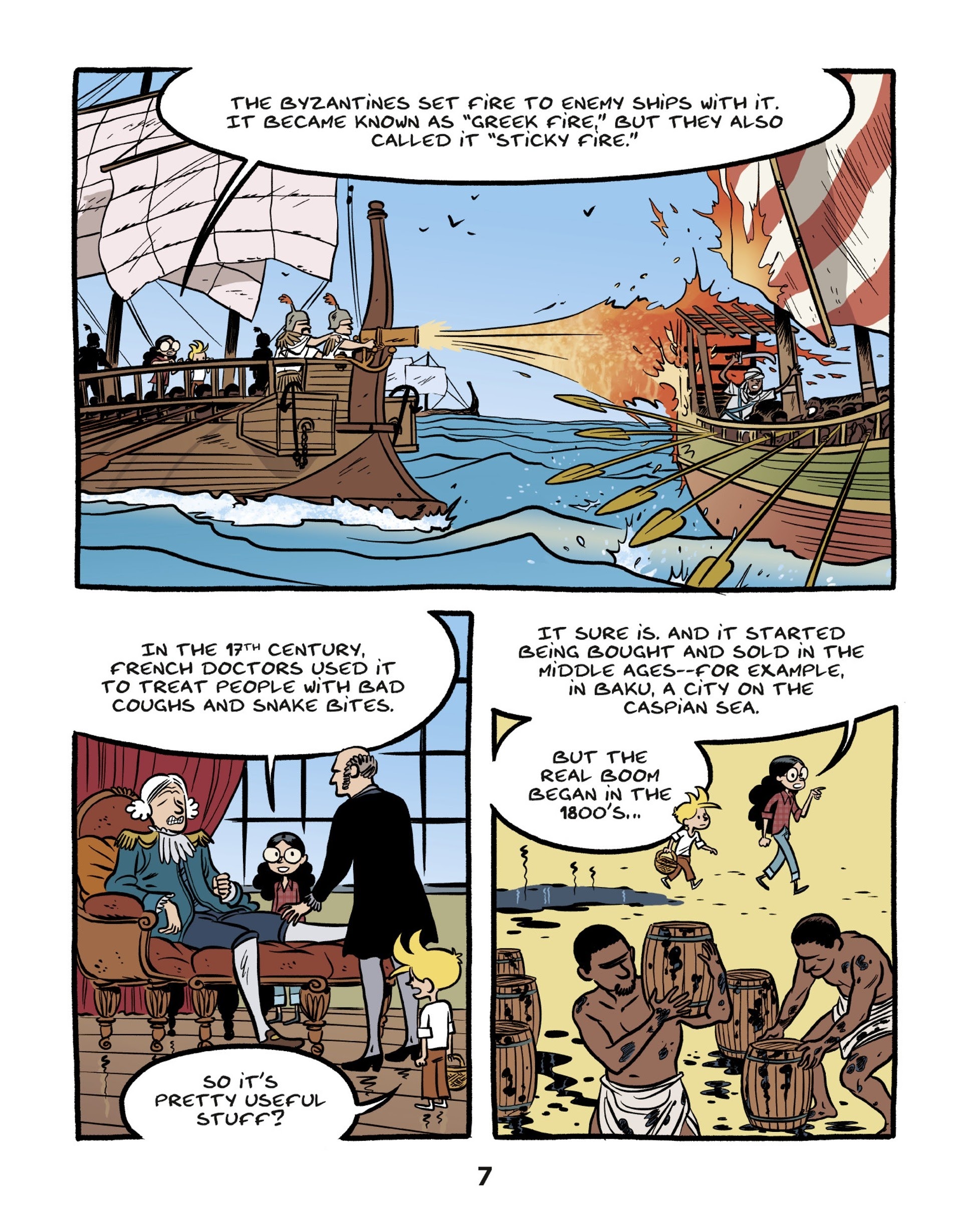 Read online On The History Trail With Ariane & Nino comic -  Issue #4 - 7