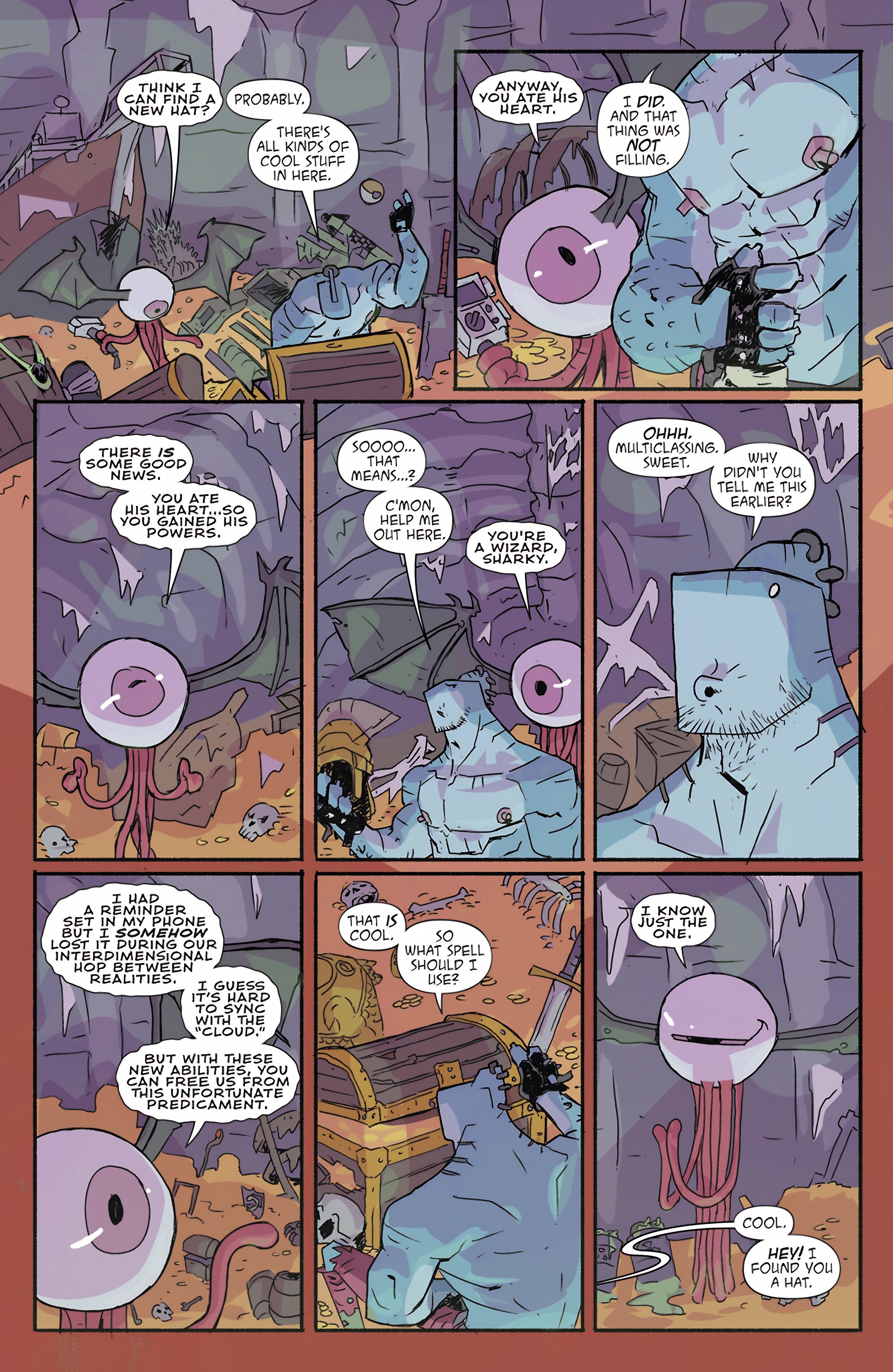 Read online Metalshark Bro: What the Fin? comic -  Issue # TPB - 65