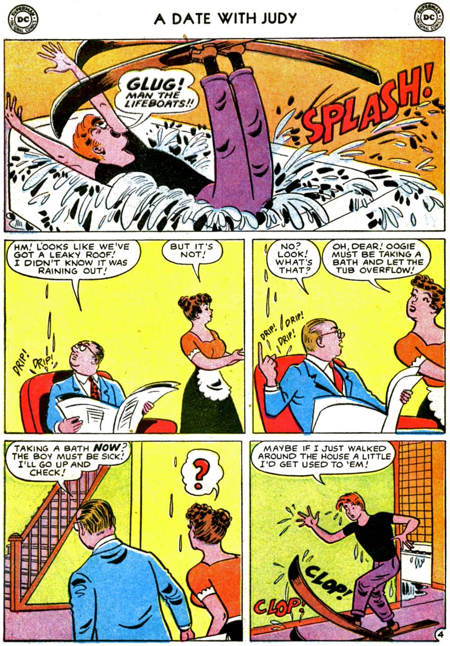 Read online A Date with Judy comic -  Issue #64 - 6