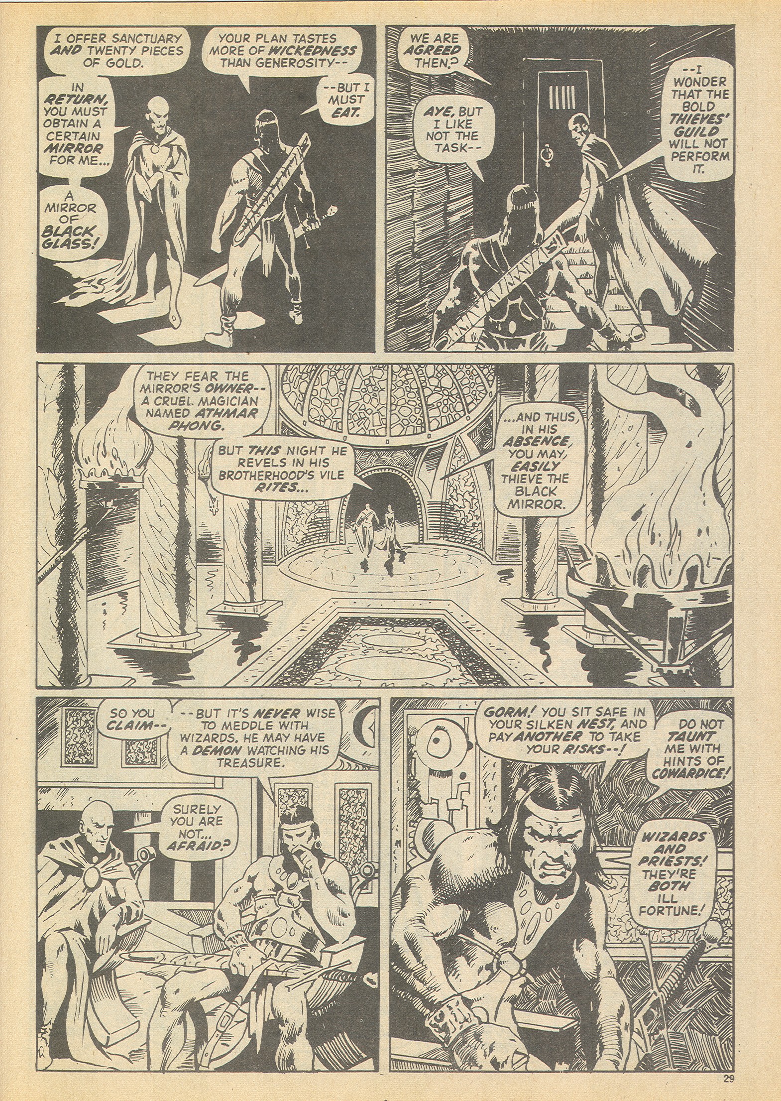 Read online The Savage Sword of Conan (1975) comic -  Issue #13 - 29