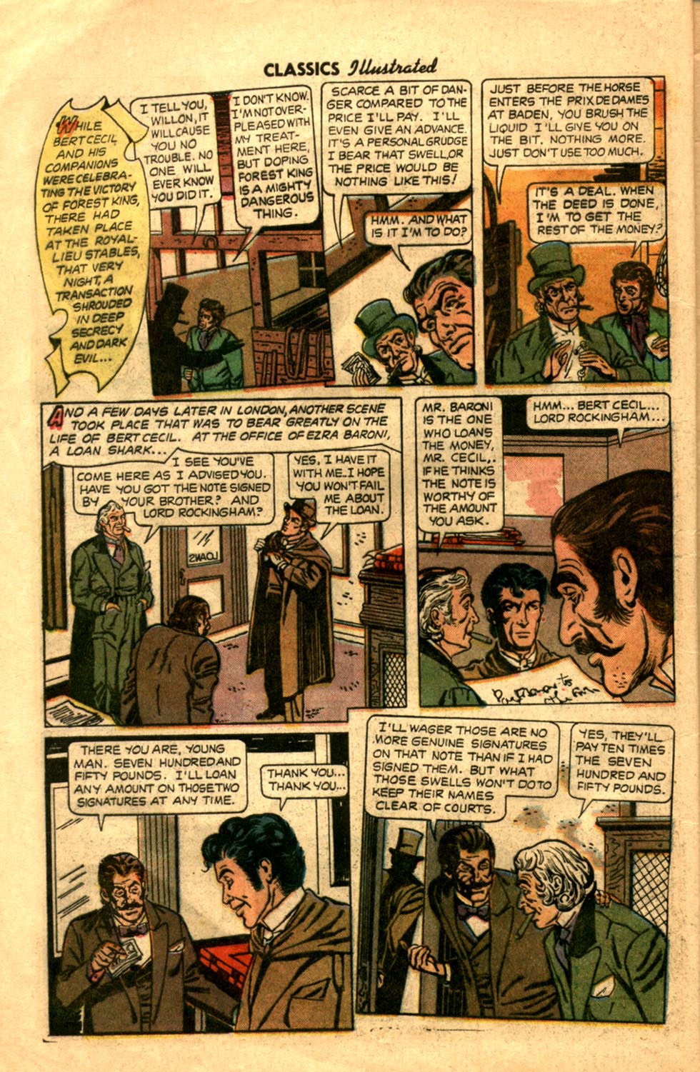 Read online Classics Illustrated comic -  Issue #86 - 10