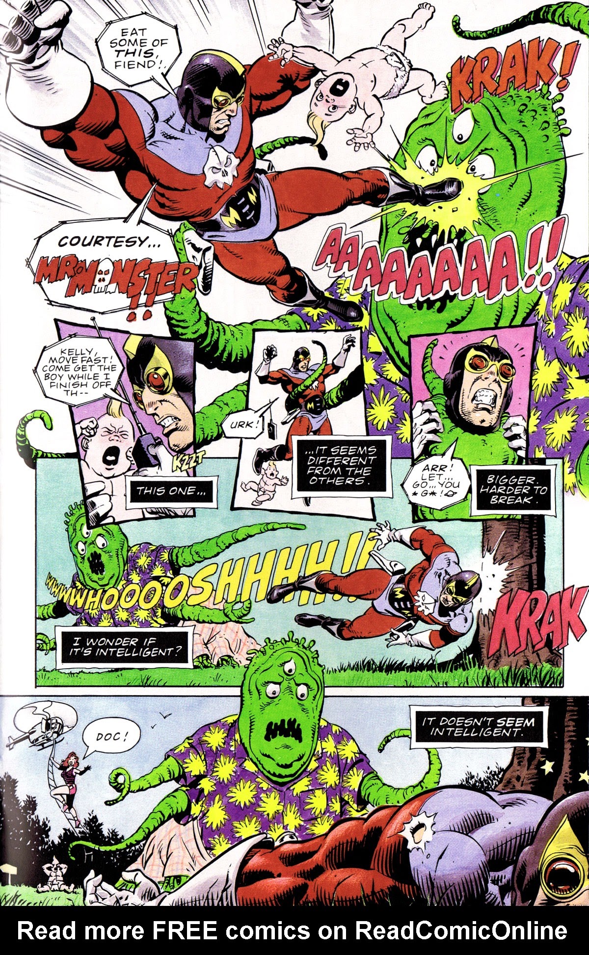 Read online Mr. Monster: Who Watches the Garbagemen? comic -  Issue # Full - 45