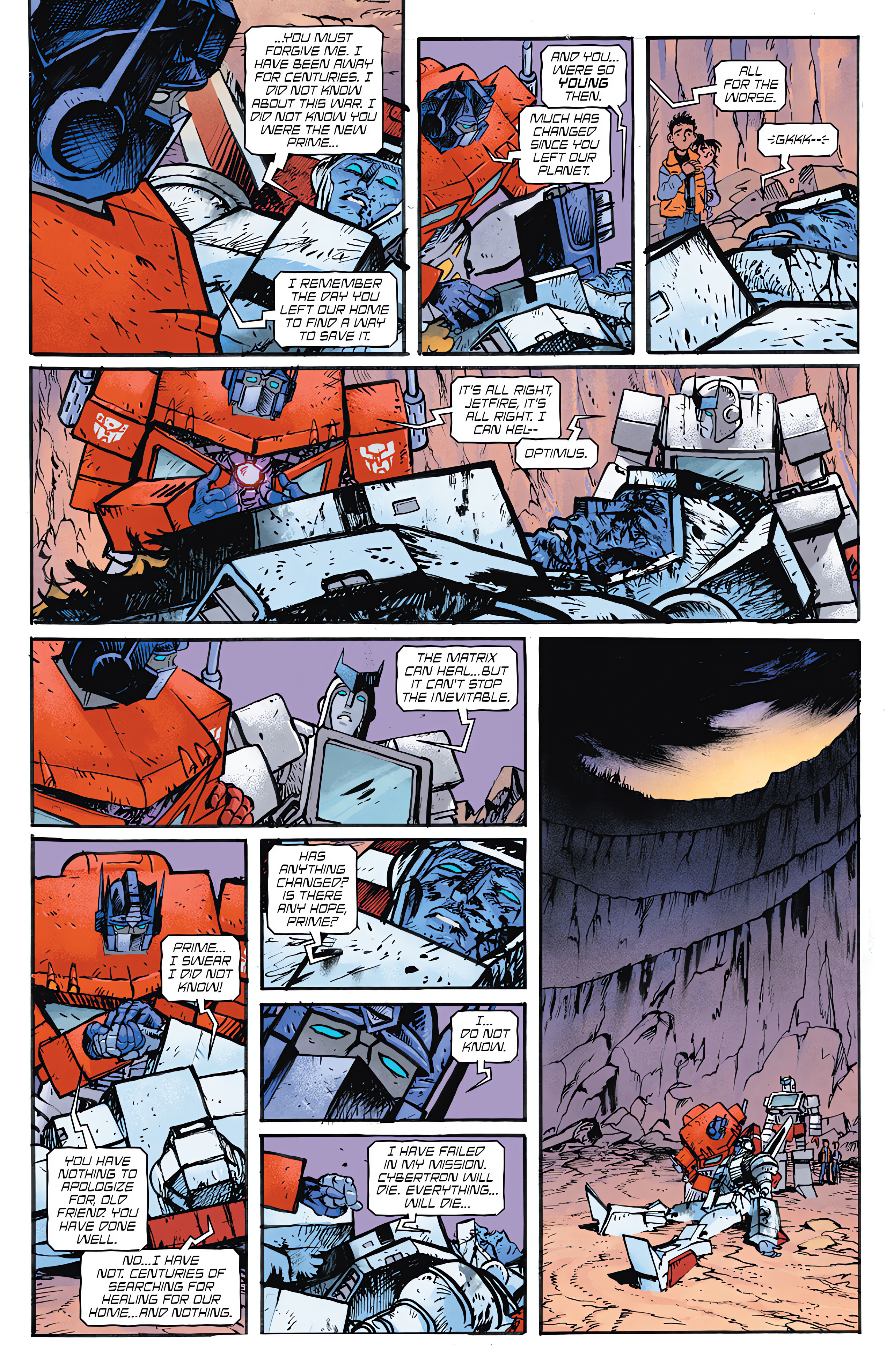 Read online Transformers (2023) comic -  Issue #1 - 29