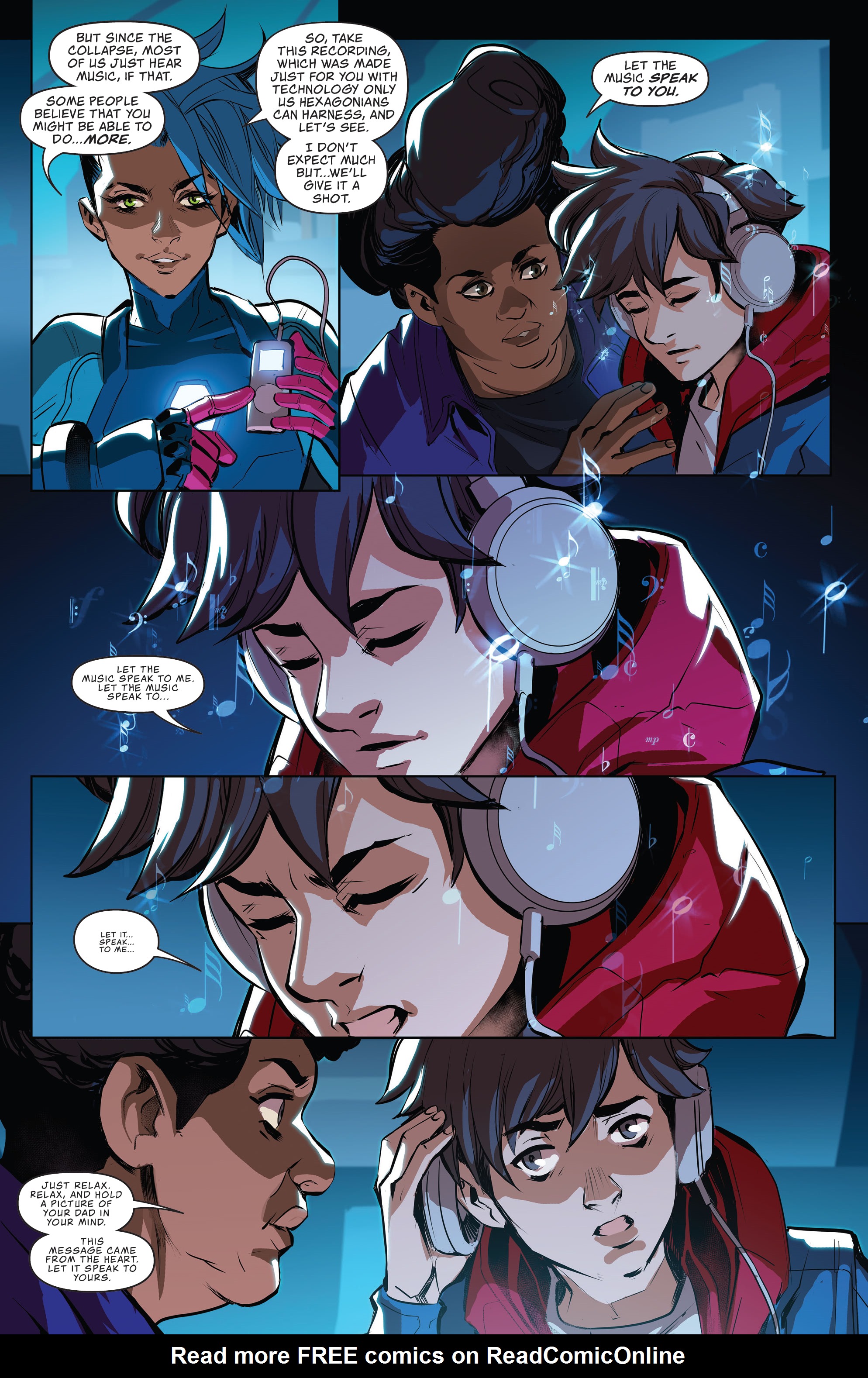 Read online Hexagon comic -  Issue #3 - 28