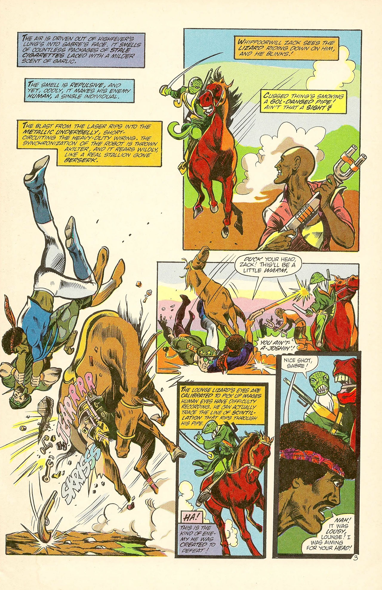 Read online Sabre comic -  Issue #6 - 5
