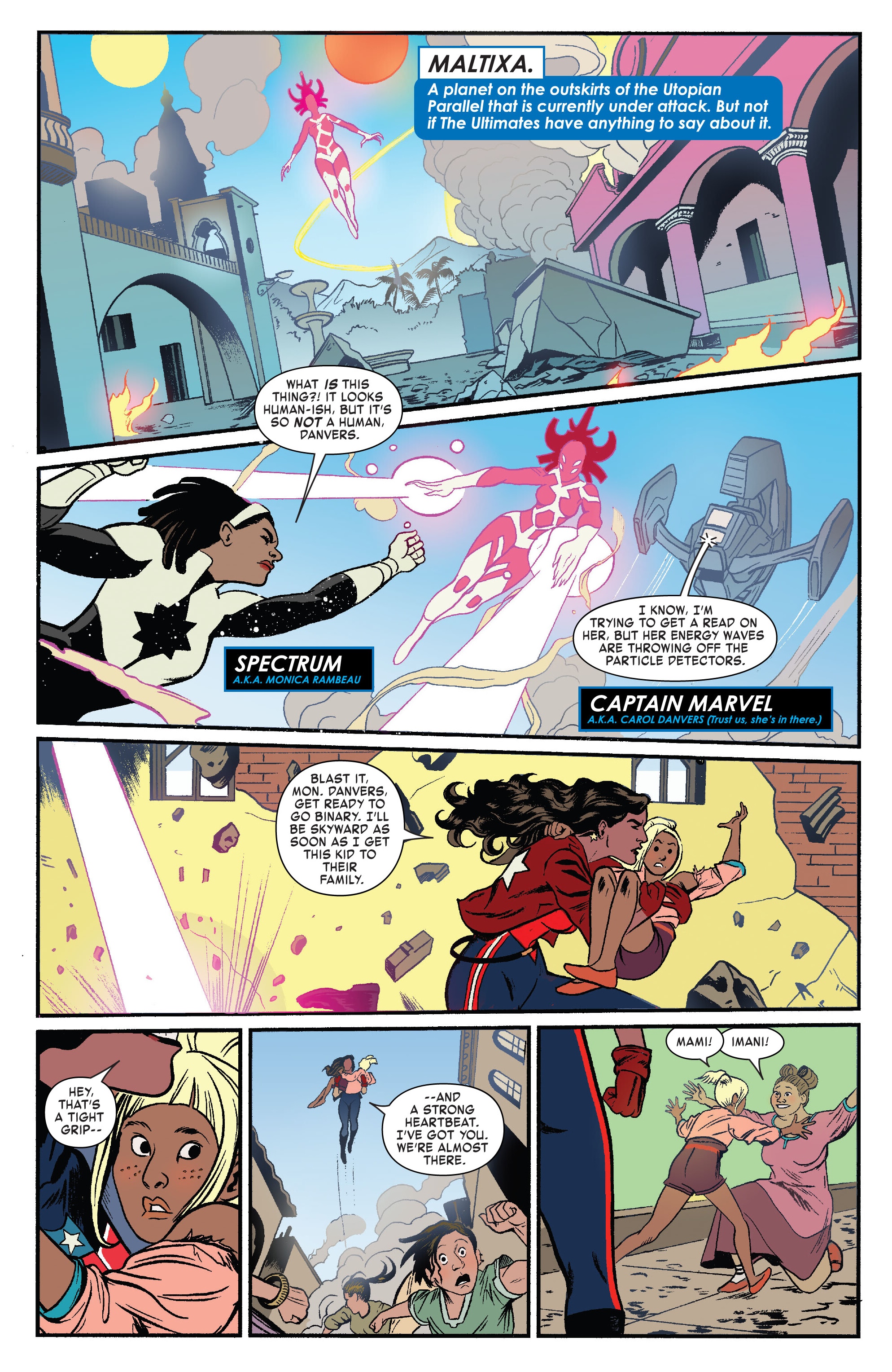 Read online Marvel-Verse: America Chavez comic -  Issue # TPB - 42