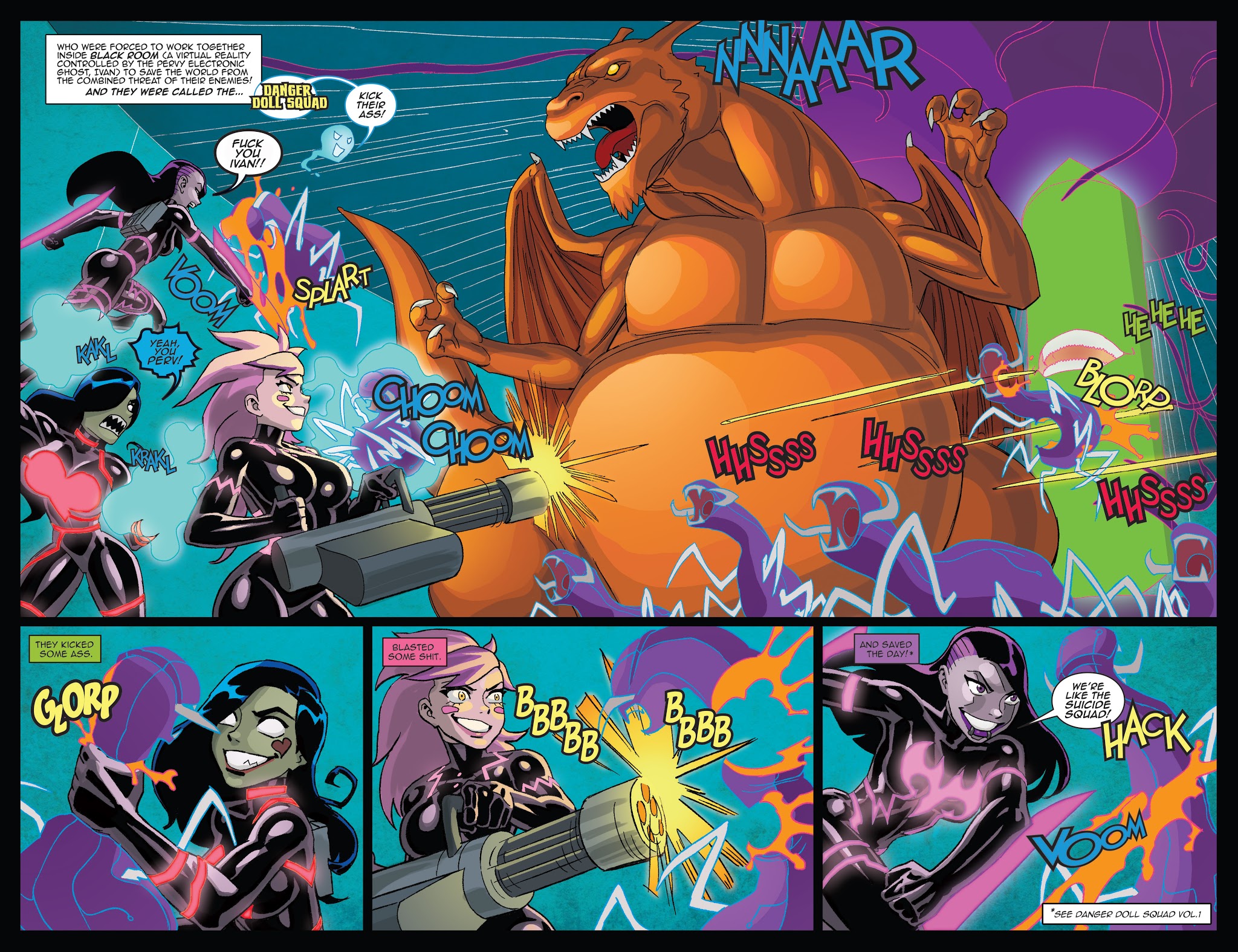 Read online Danger Doll Squad: Galactic Gladiators comic -  Issue #1 - 5