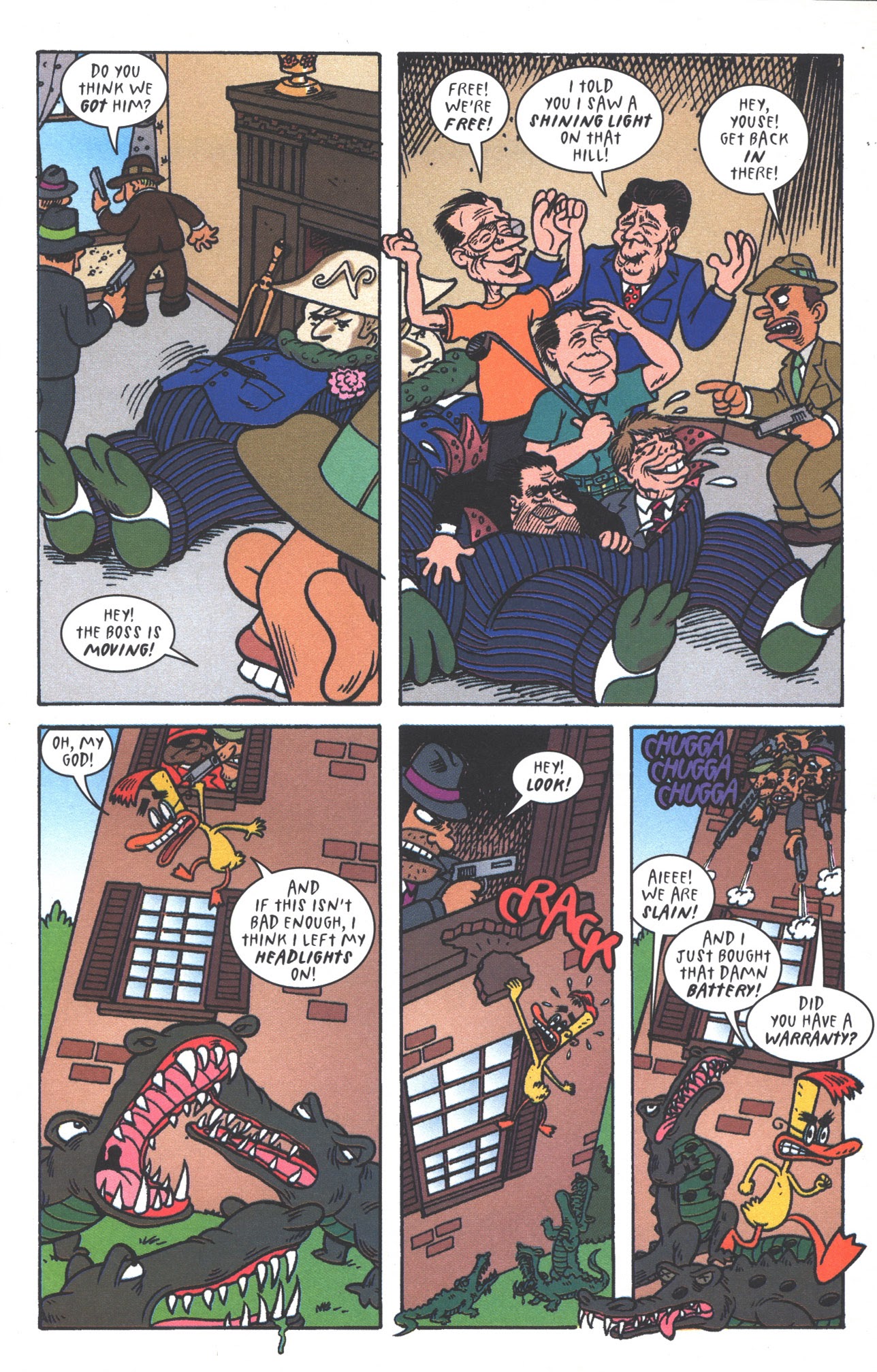 Read online Duckman : The Mob Frog Saga comic -  Issue #2 - 13