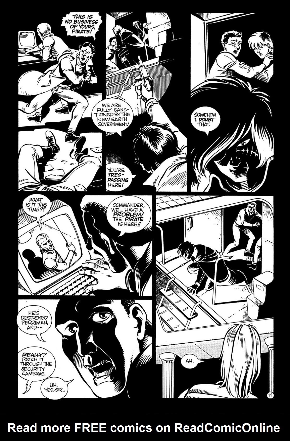 Read online Captain Harlock: The Machine People comic -  Issue #1 - 22