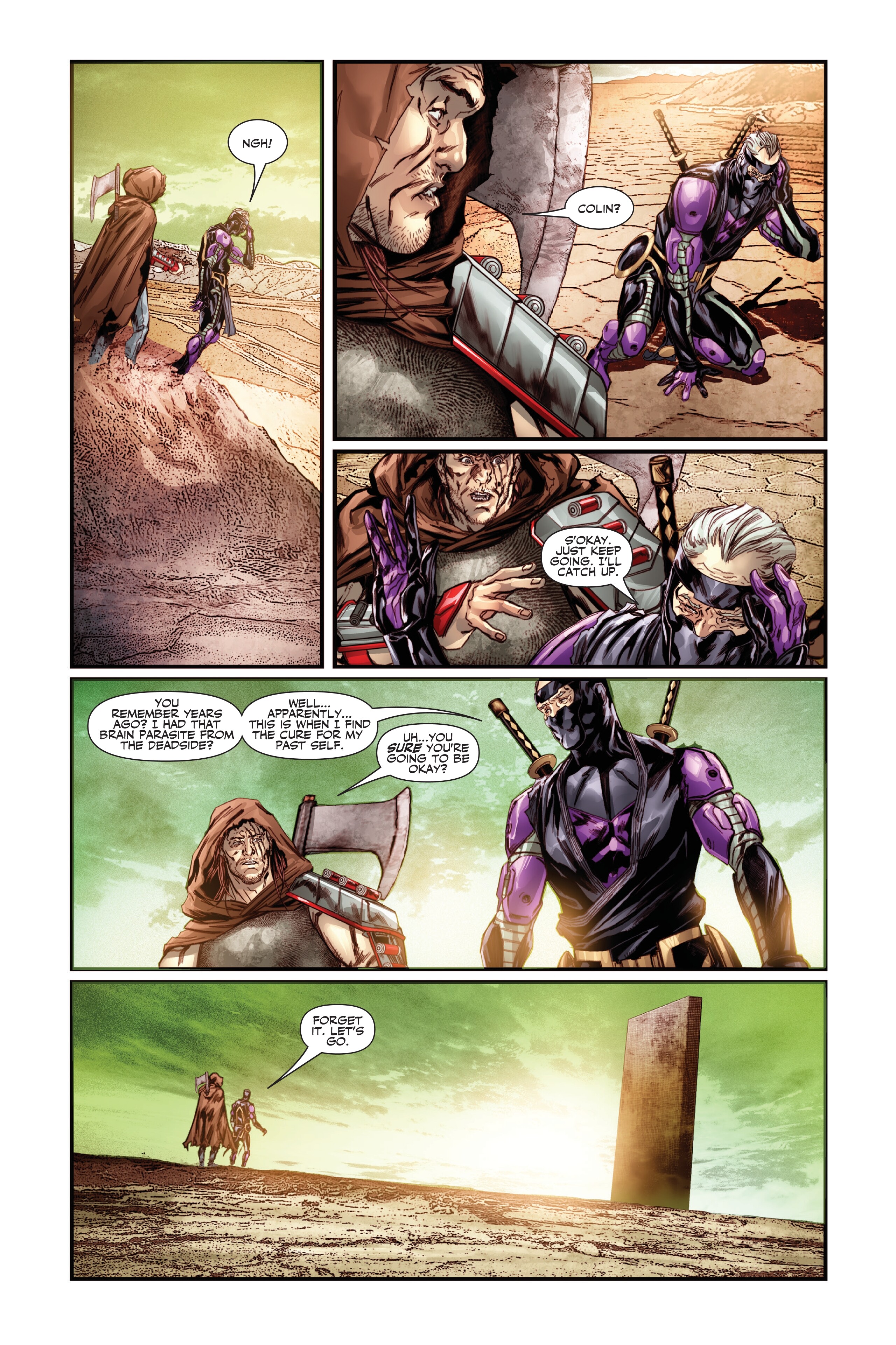Read online Ninjak (2015) comic -  Issue # _Deluxe Edition 2 (Part 3) - 16