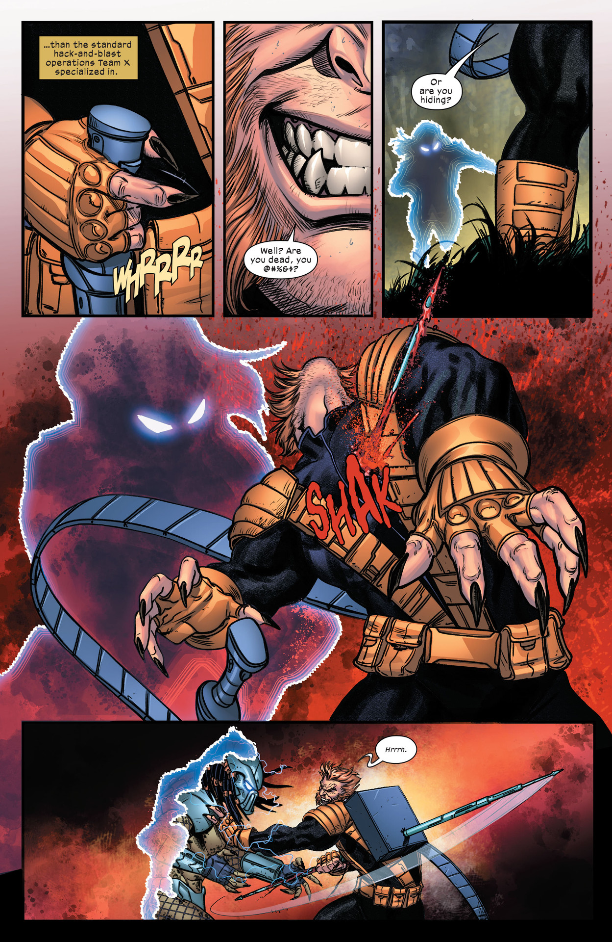 Read online Predator vs. Wolverine comic -  Issue #2 - 11