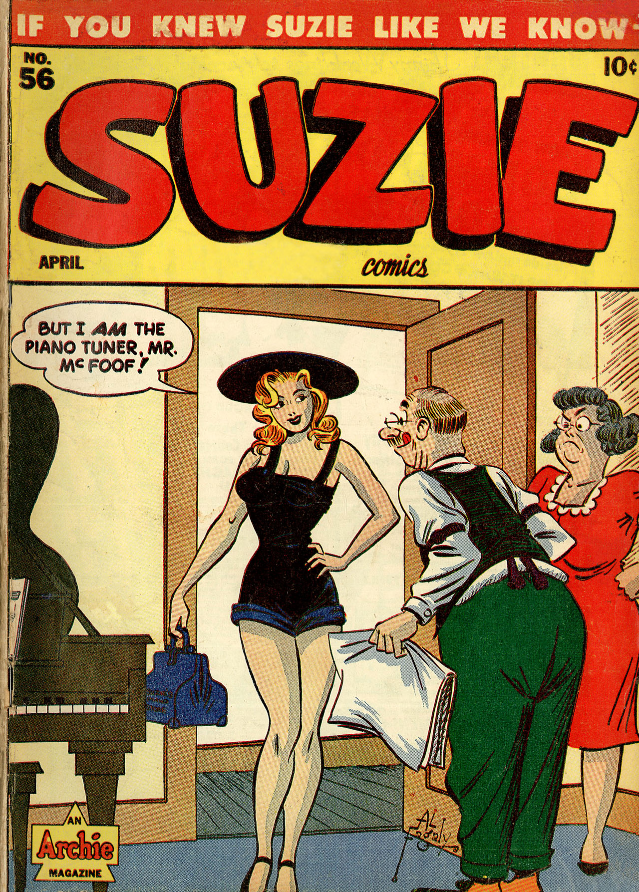 Read online Suzie Comics comic -  Issue #56 - 1