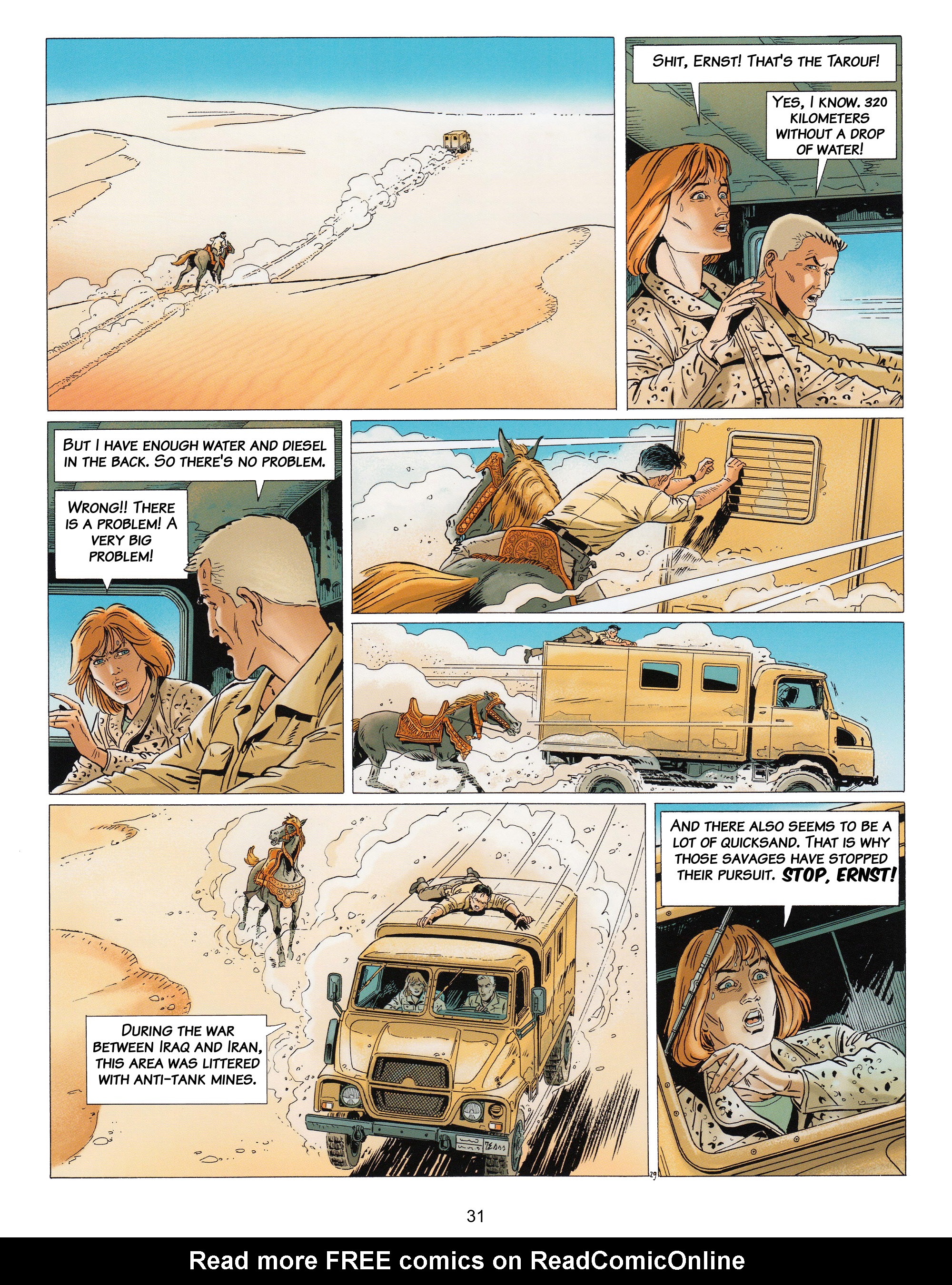 Read online Wayne Shelton comic -  Issue #10 - 31