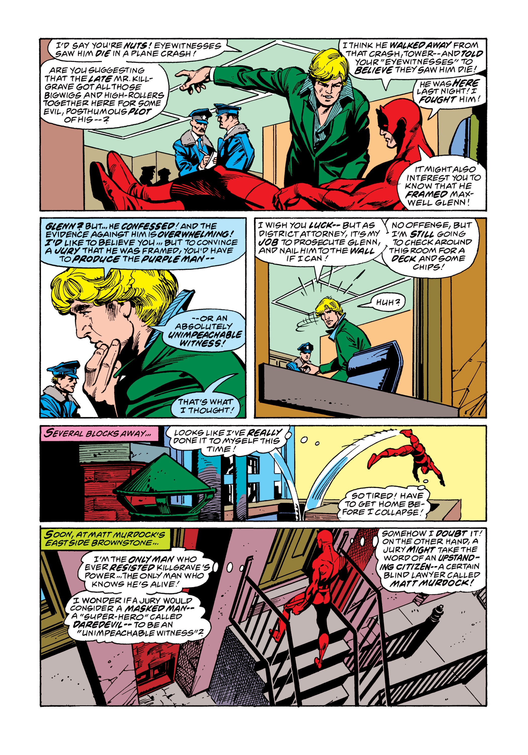 Read online Marvel Masterworks: Daredevil comic -  Issue # TPB 14 (Part 1) - 83