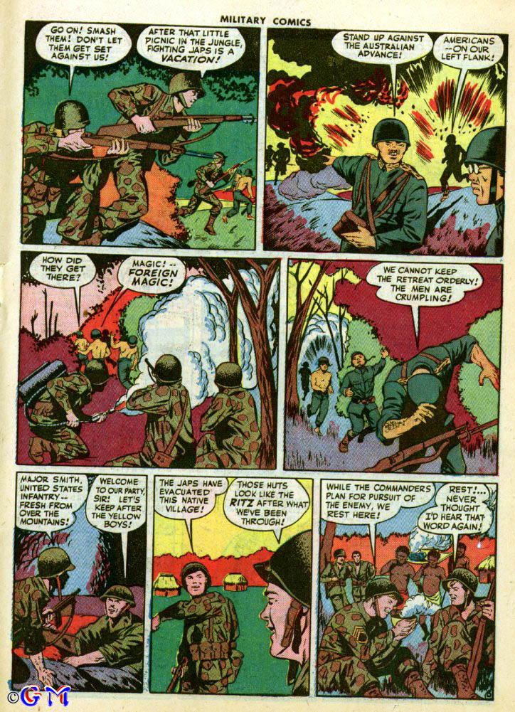 Read online Military Comics comic -  Issue #35 - 57