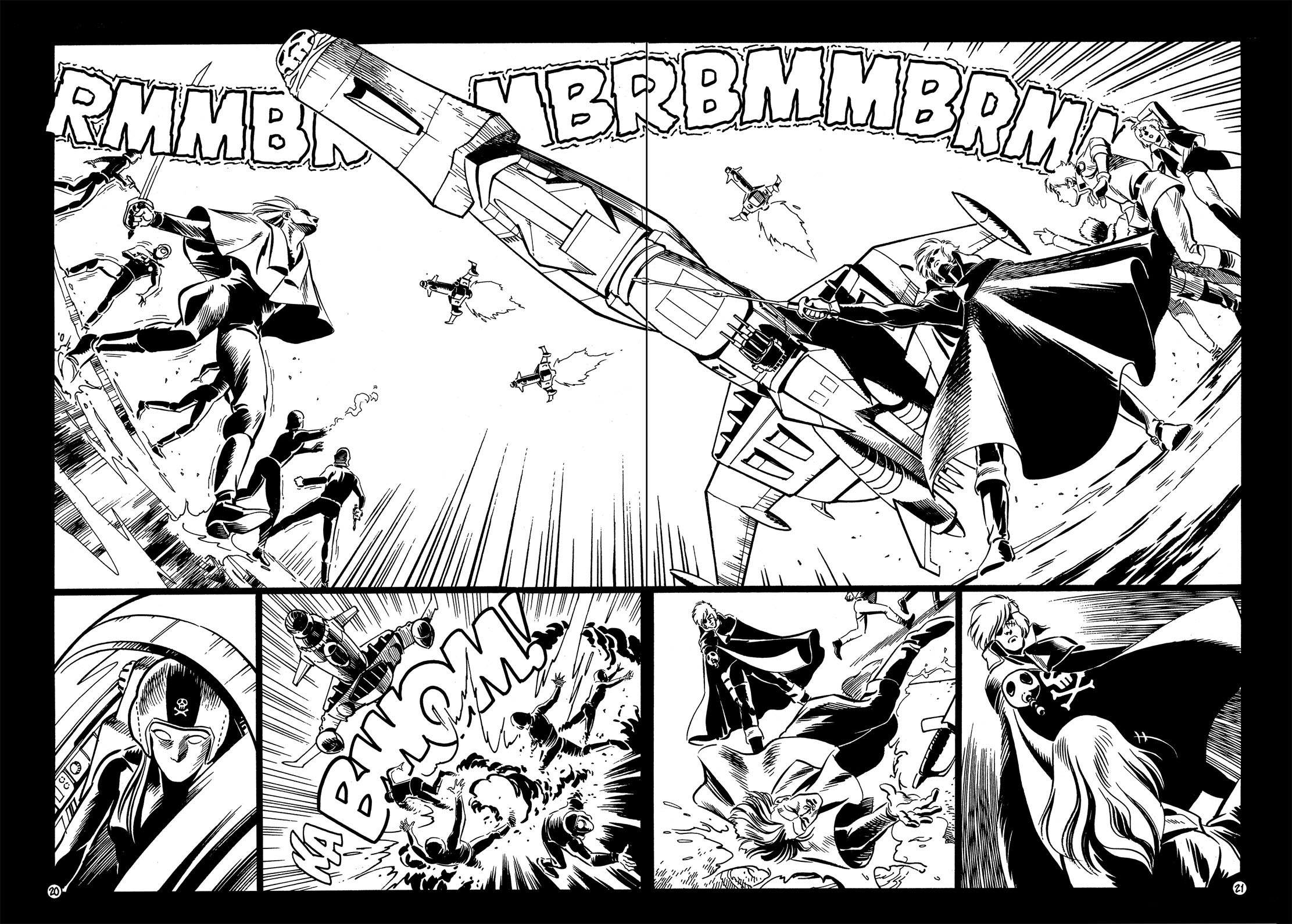 Read online Captain Harlock: The Machine People comic -  Issue #4 - 23