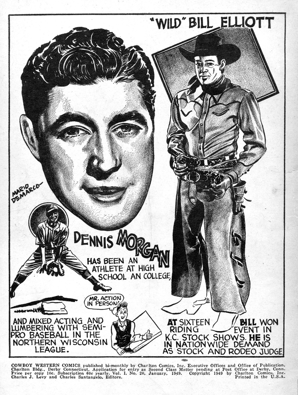 Read online Cowboy Western Comics (1948) comic -  Issue #20 - 3