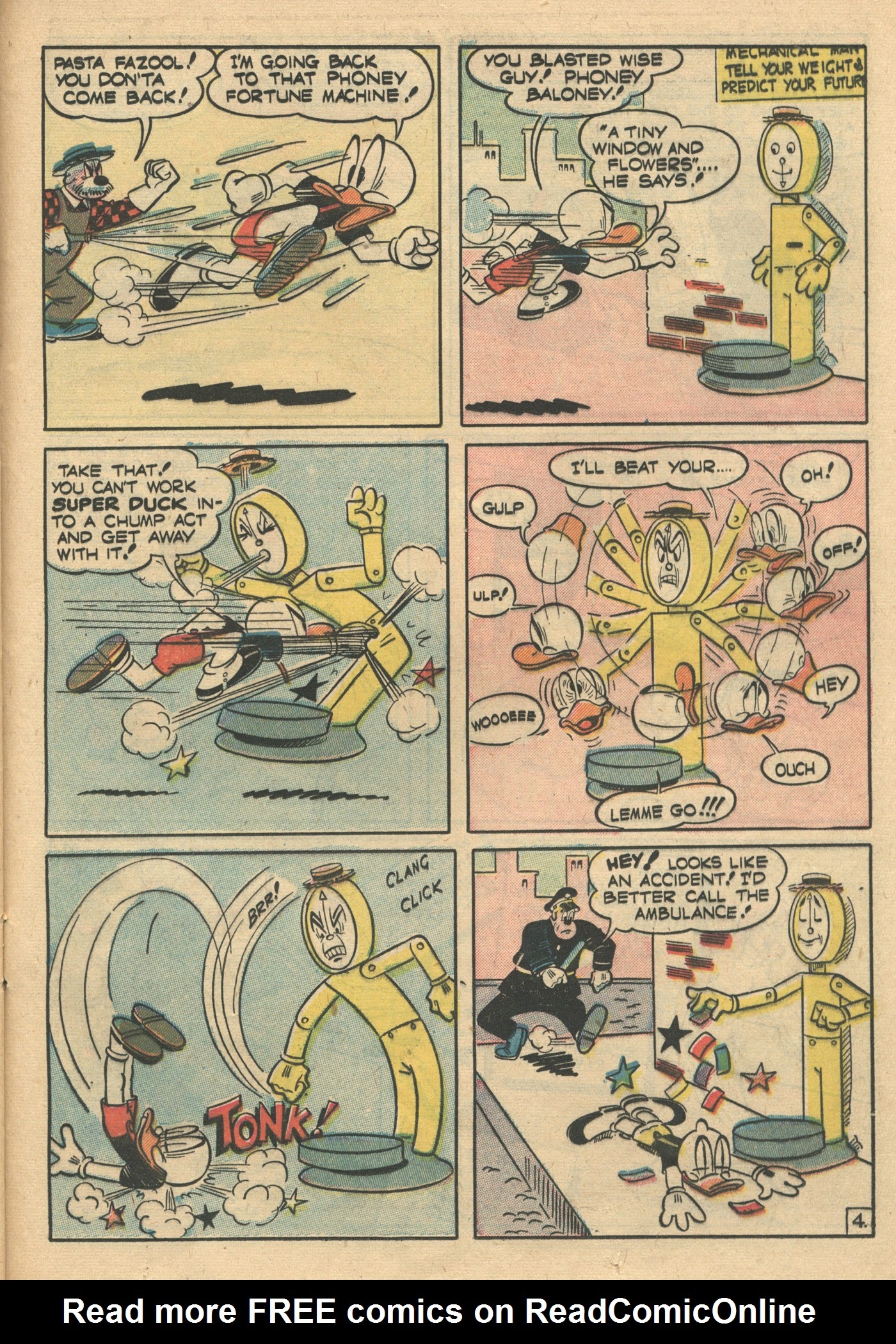 Read online Super Duck Comics comic -  Issue #32 - 37
