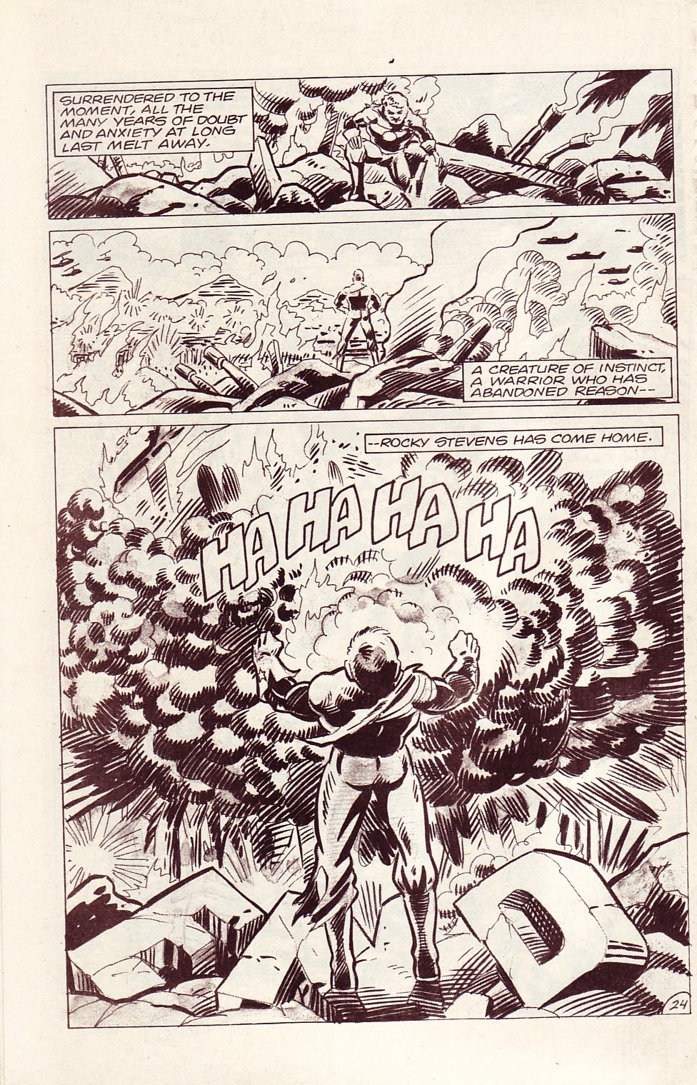 Read online Liberator (1987) comic -  Issue #6 - 26