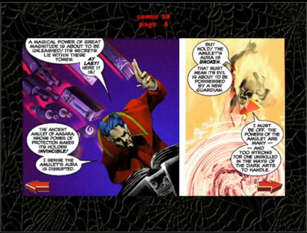 Read online Stan Lee Presents Spider-Man Cybercomic comic -  Issue #29 - 15