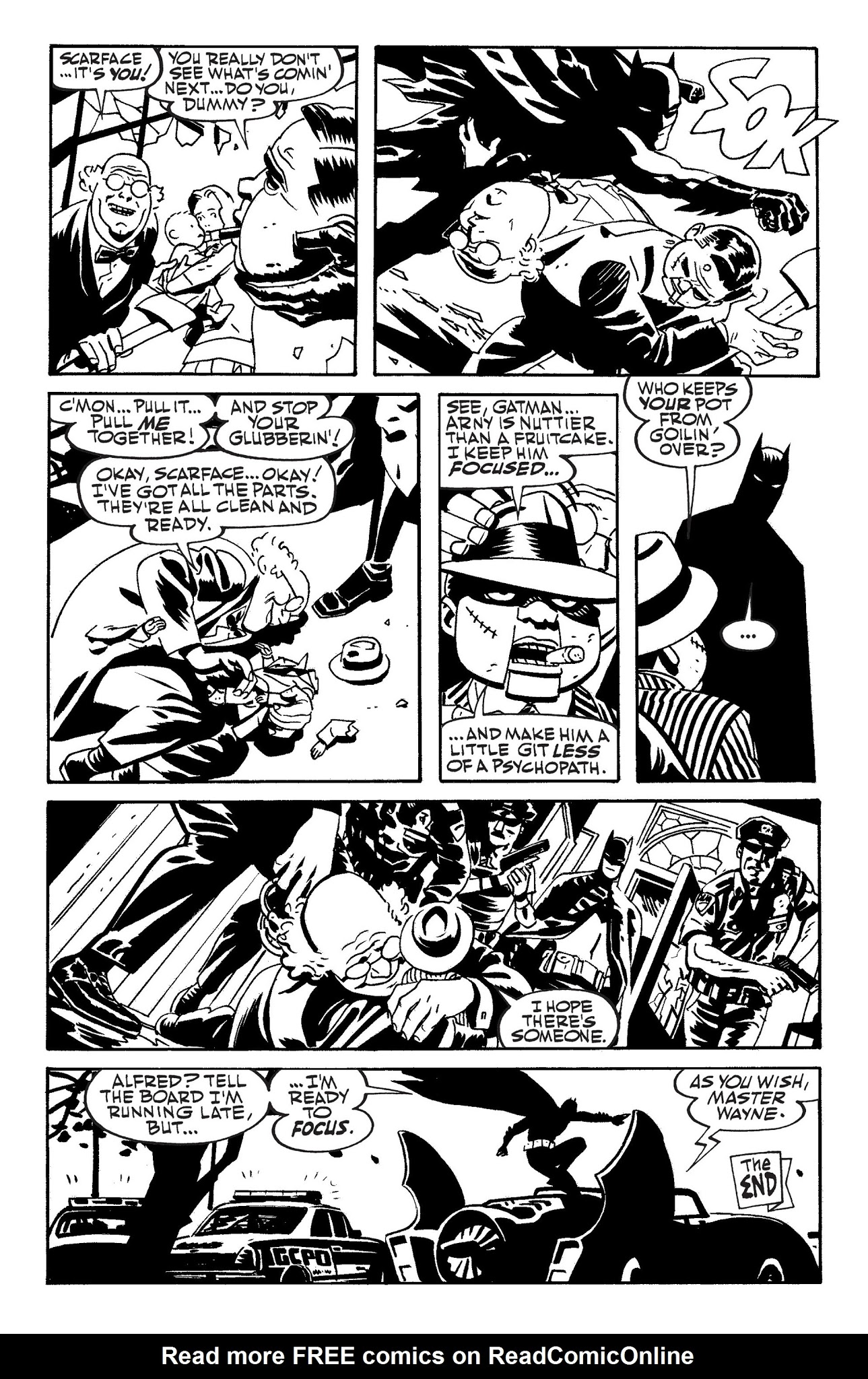 Read online Batman Black and White (2013) comic -  Issue #1 - 46