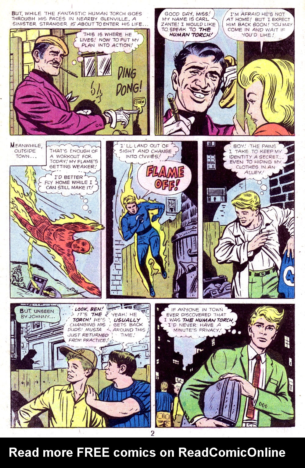 Read online The Human Torch (1974) comic -  Issue #6 - 3