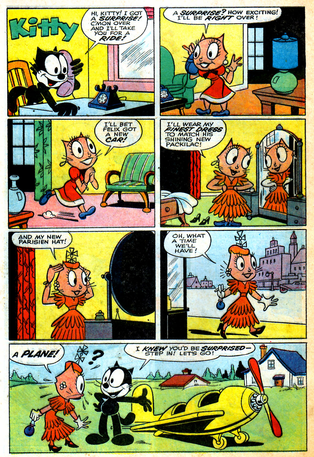 Read online Felix the Cat (1955) comic -  Issue #96 - 10