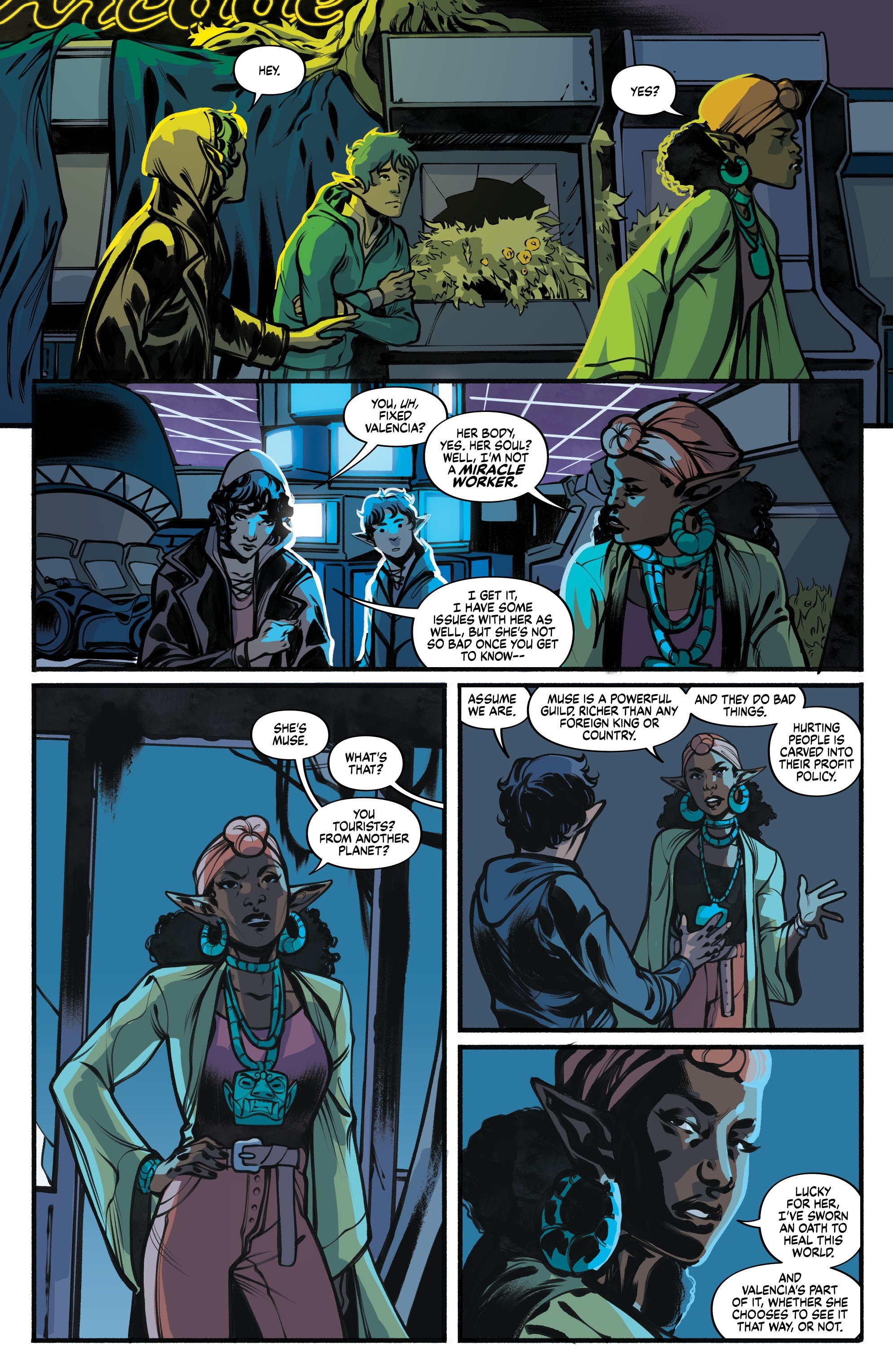 Read online Dryad comic -  Issue #5 - 16