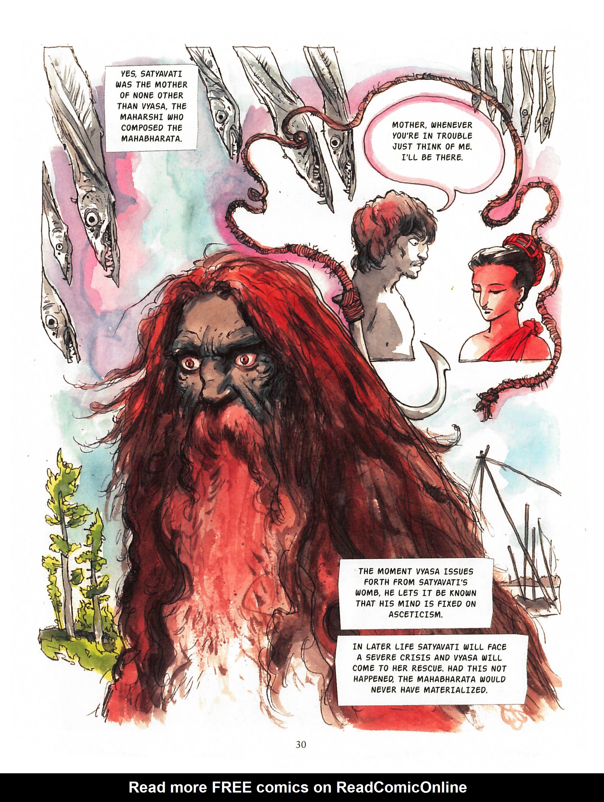 Read online Vyasa: The Beginning comic -  Issue # TPB (Part 1) - 37