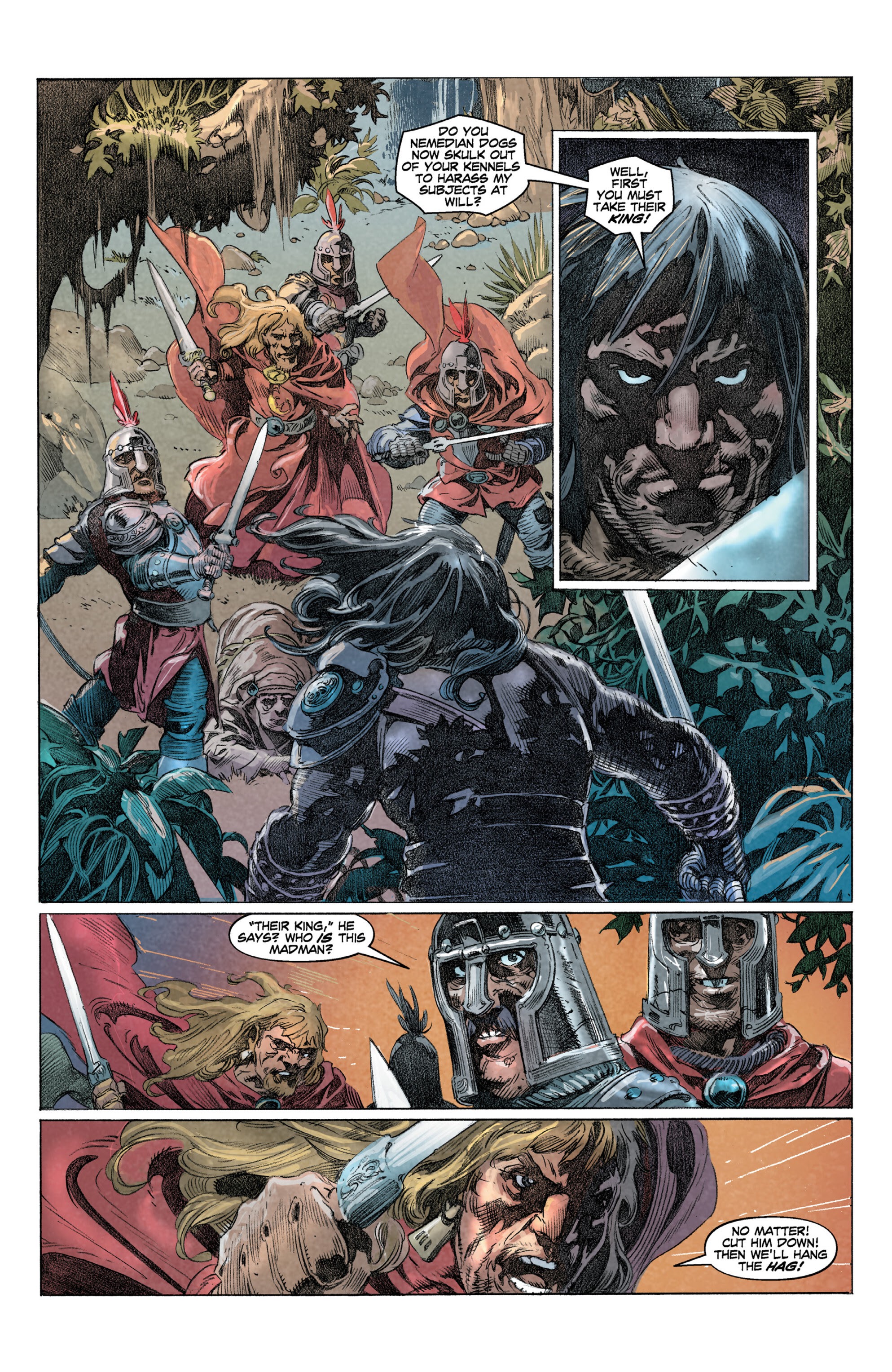 Read online King Conan Chronicles Epic Collection comic -  Issue # Wolves And Dragons (Part 1) - 88