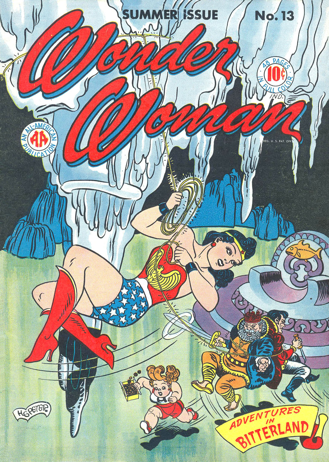 Read online Wonder Woman (1942) comic -  Issue #13 - 1