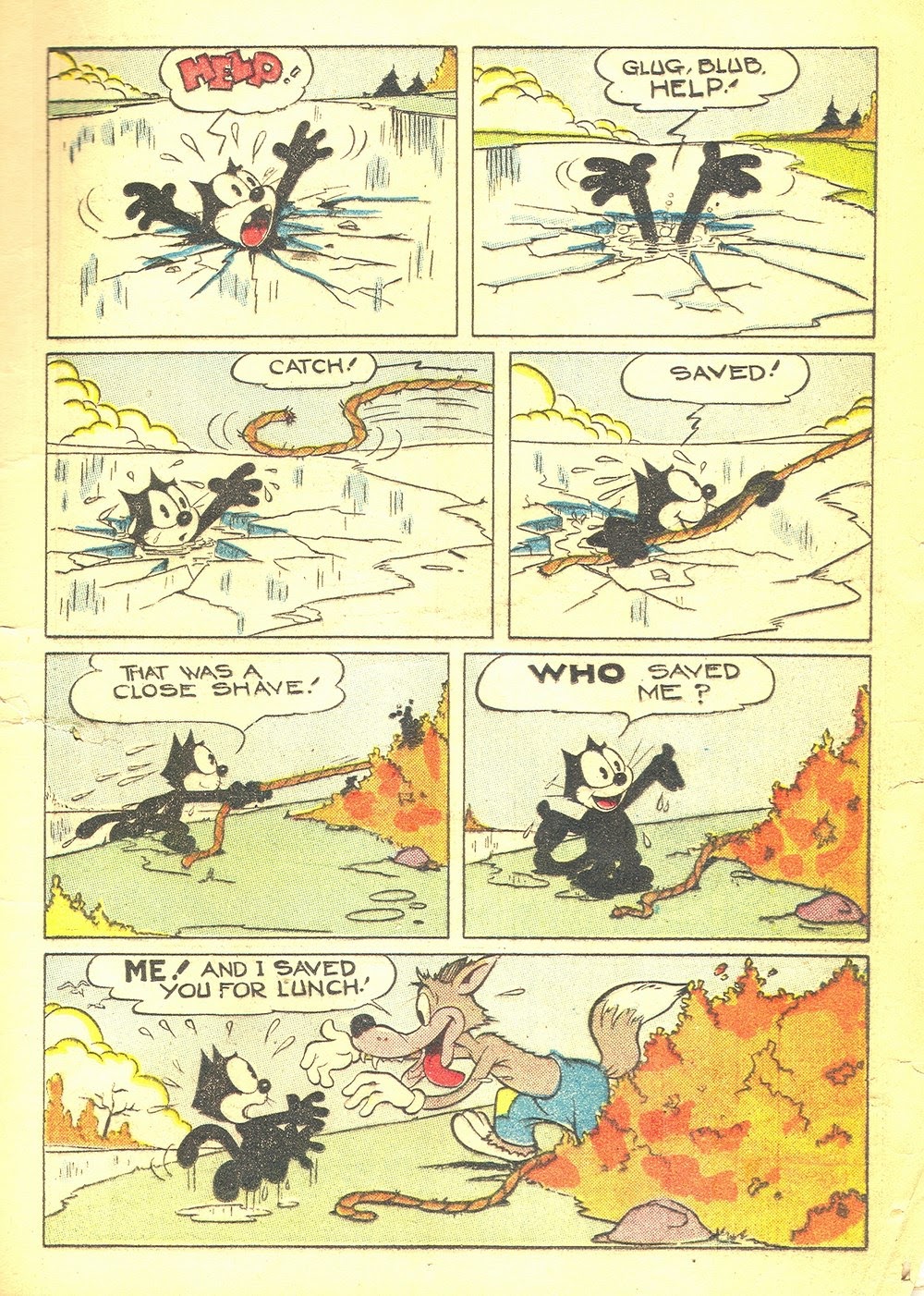 Read online Felix the Cat (1948) comic -  Issue #6 - 19