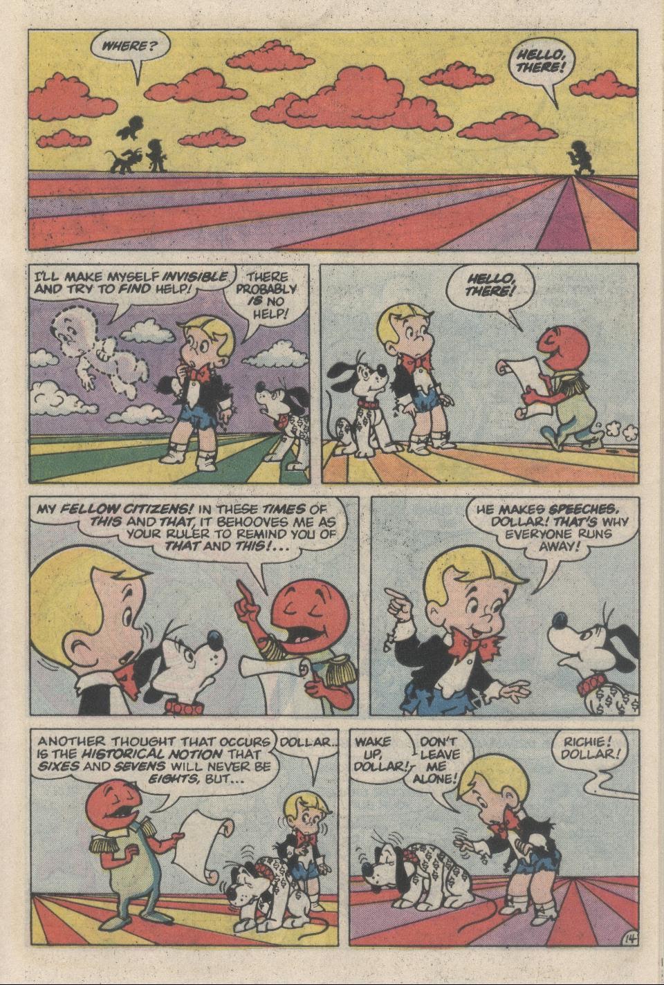 Read online Richie Rich And [...] comic -  Issue #2 - 17